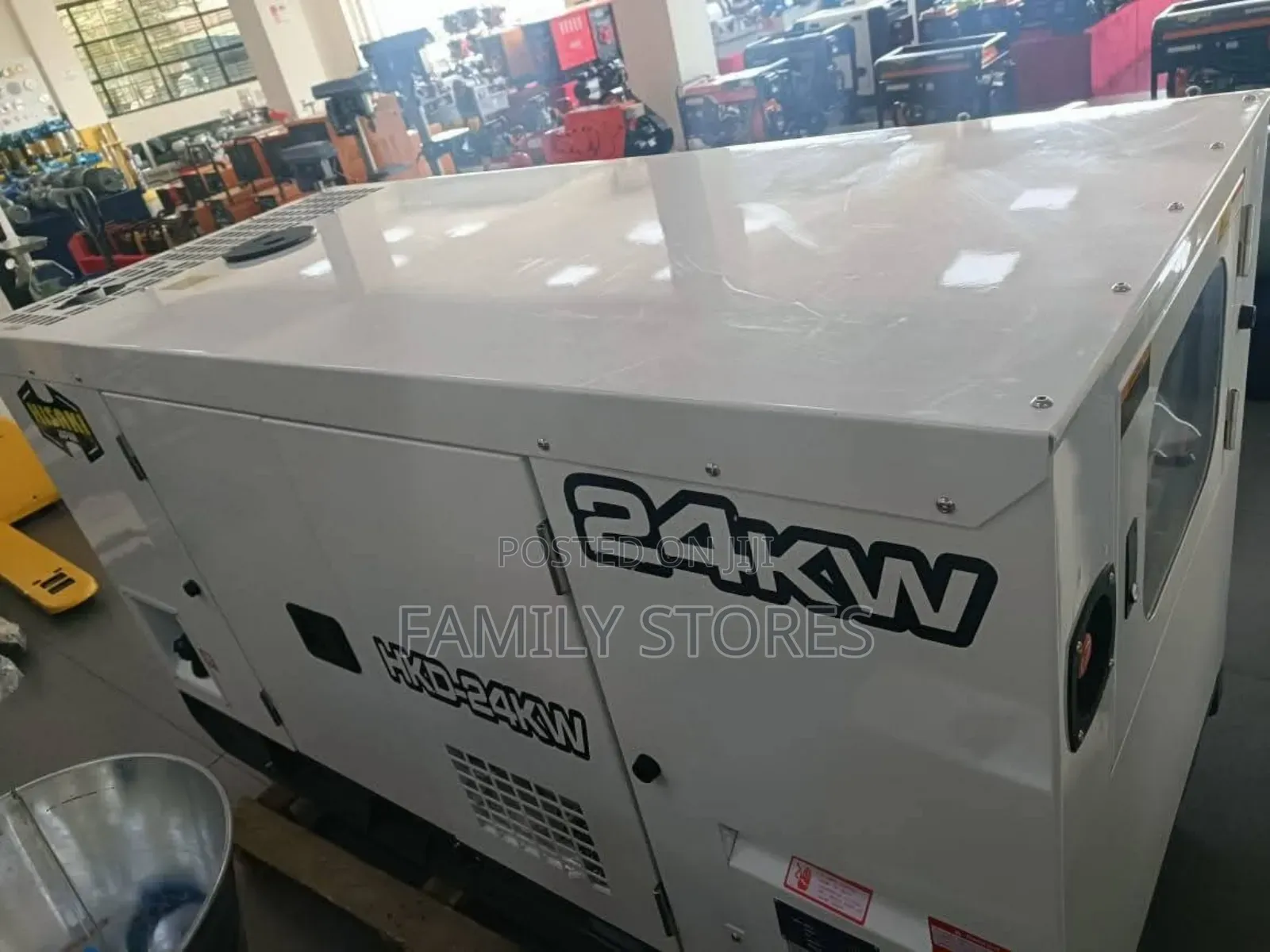 Hisaki Japan 30kva Diesel Silent Generator With Inbuilt Ats.