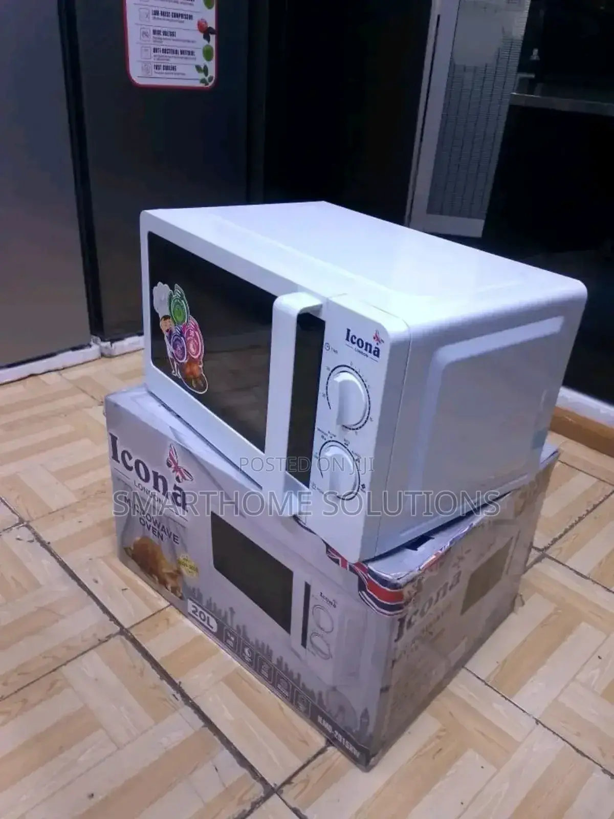 Space-Saving and Stylish: Icona 20l Microwave