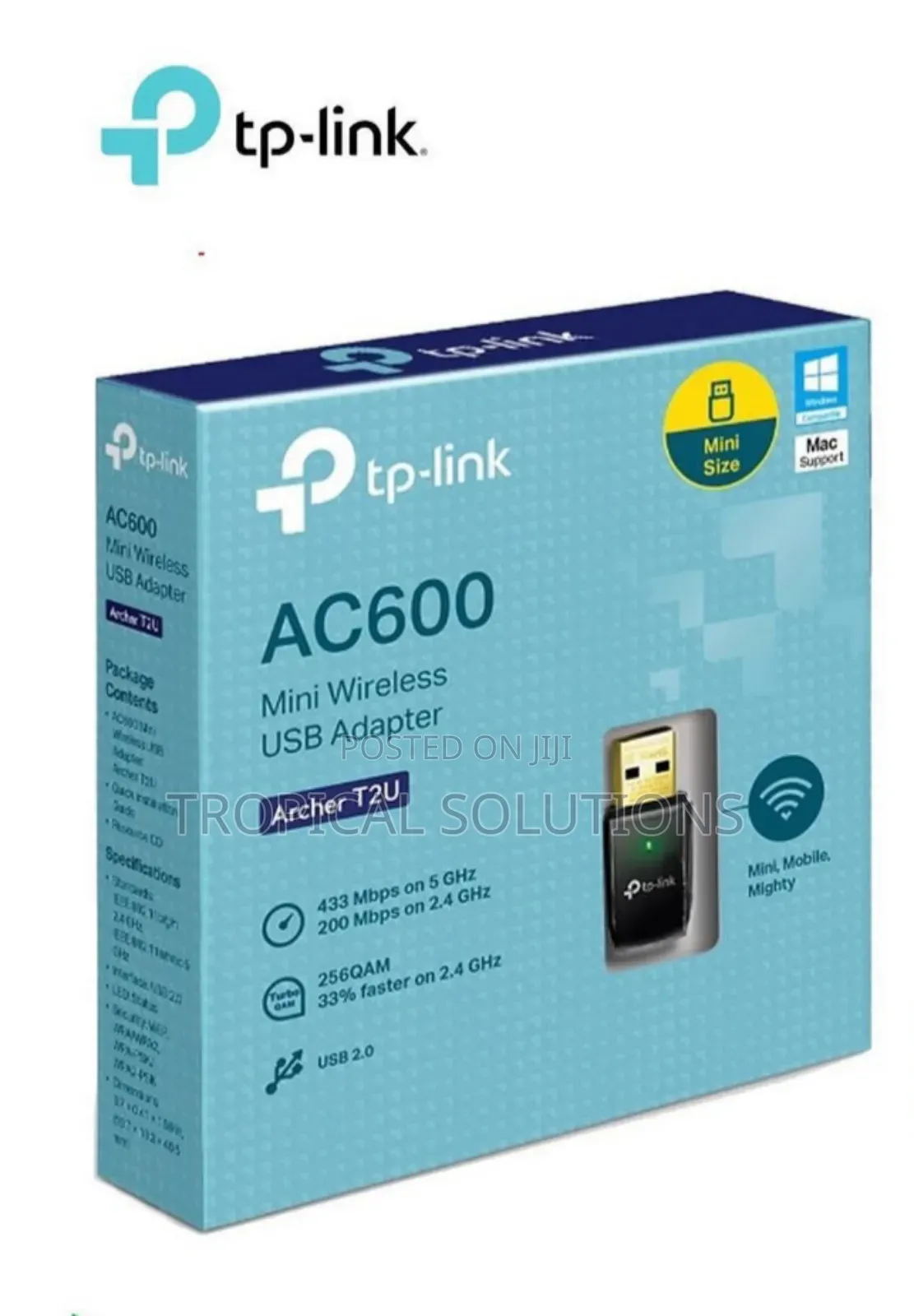 Tp-Link Ac600 Wireless Dual Band Usb Adapter