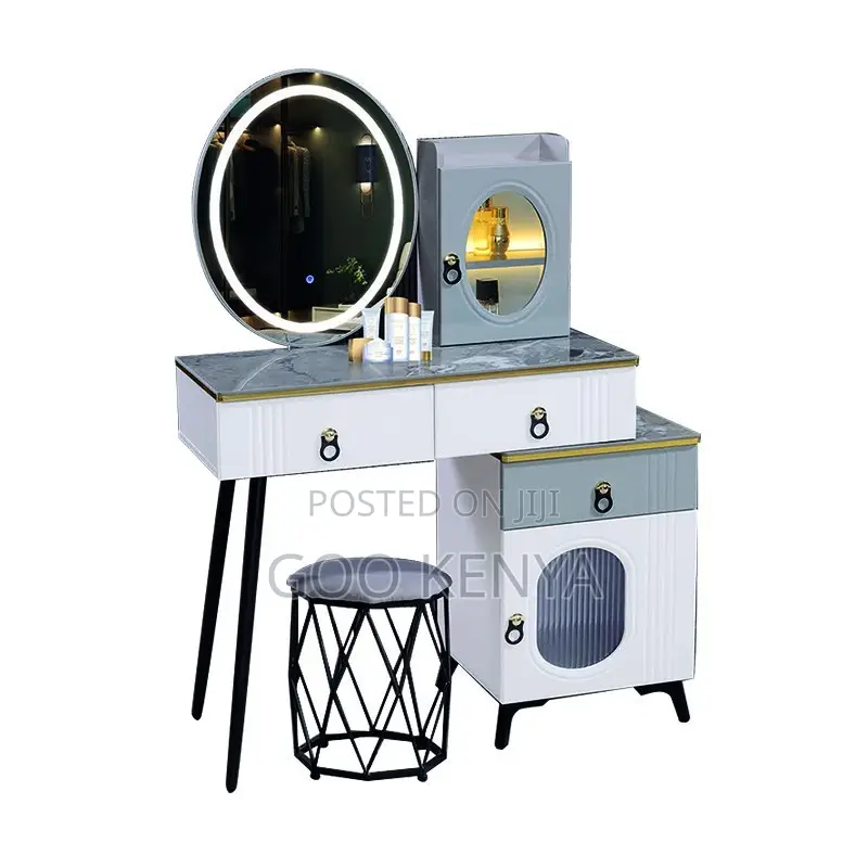 Makeup Vanities; Excellent Custom Makeup Dresser Table