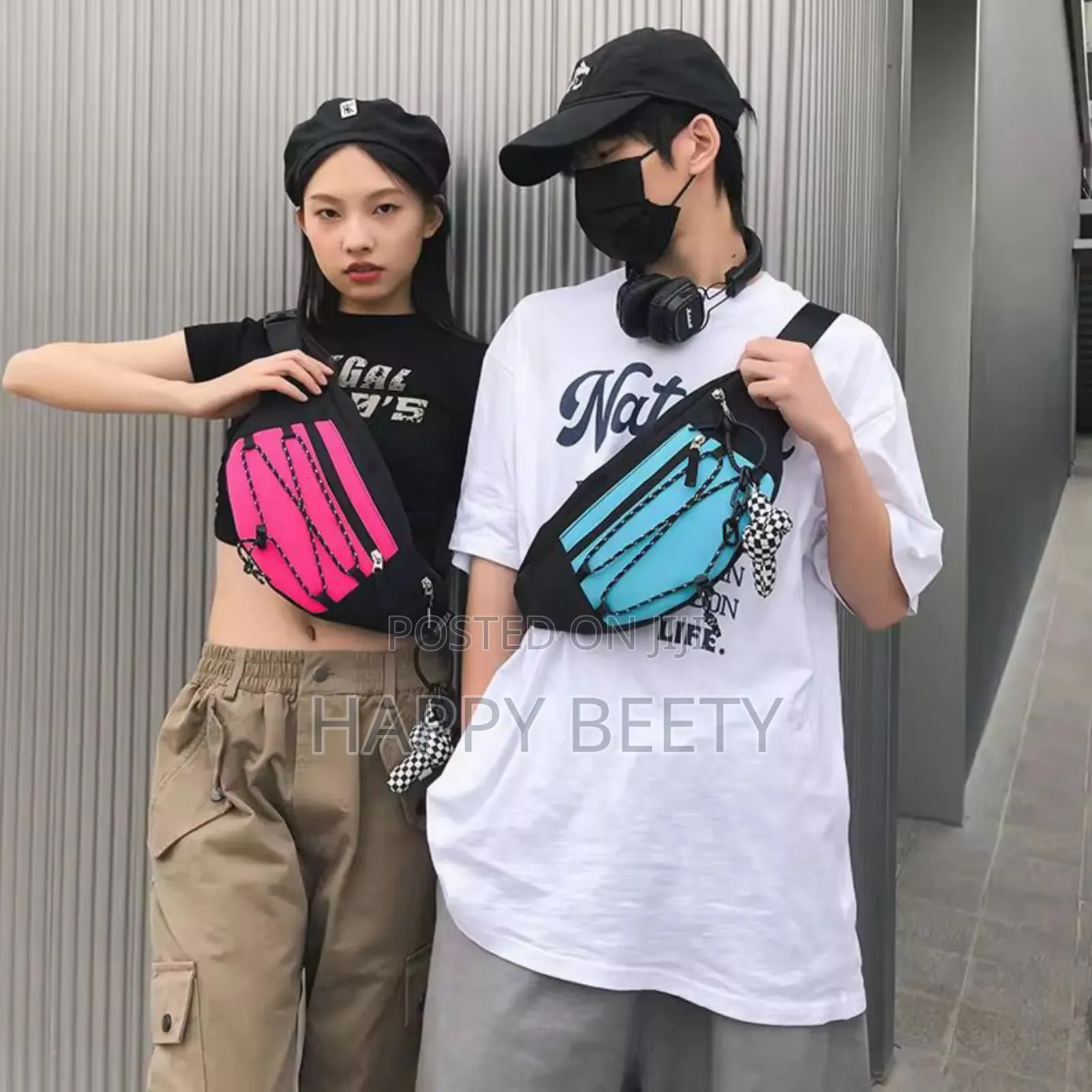 *Waist Bag Unisex Multifunctional Crossbody Bag