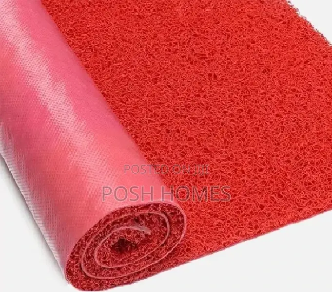 Shopfront Red PVC Coil Mats