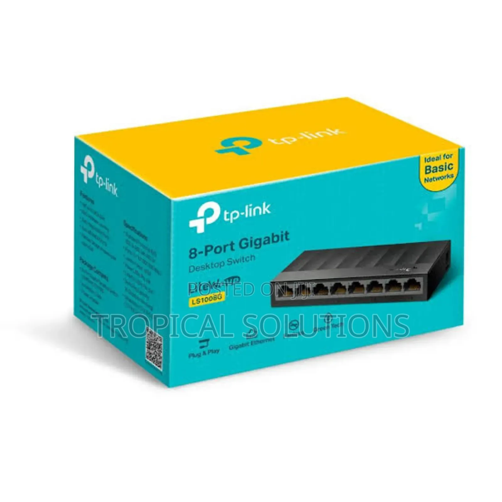 Tp-Link 8port 10/1000mbps Gigabit Desktop Switch Ls1008g