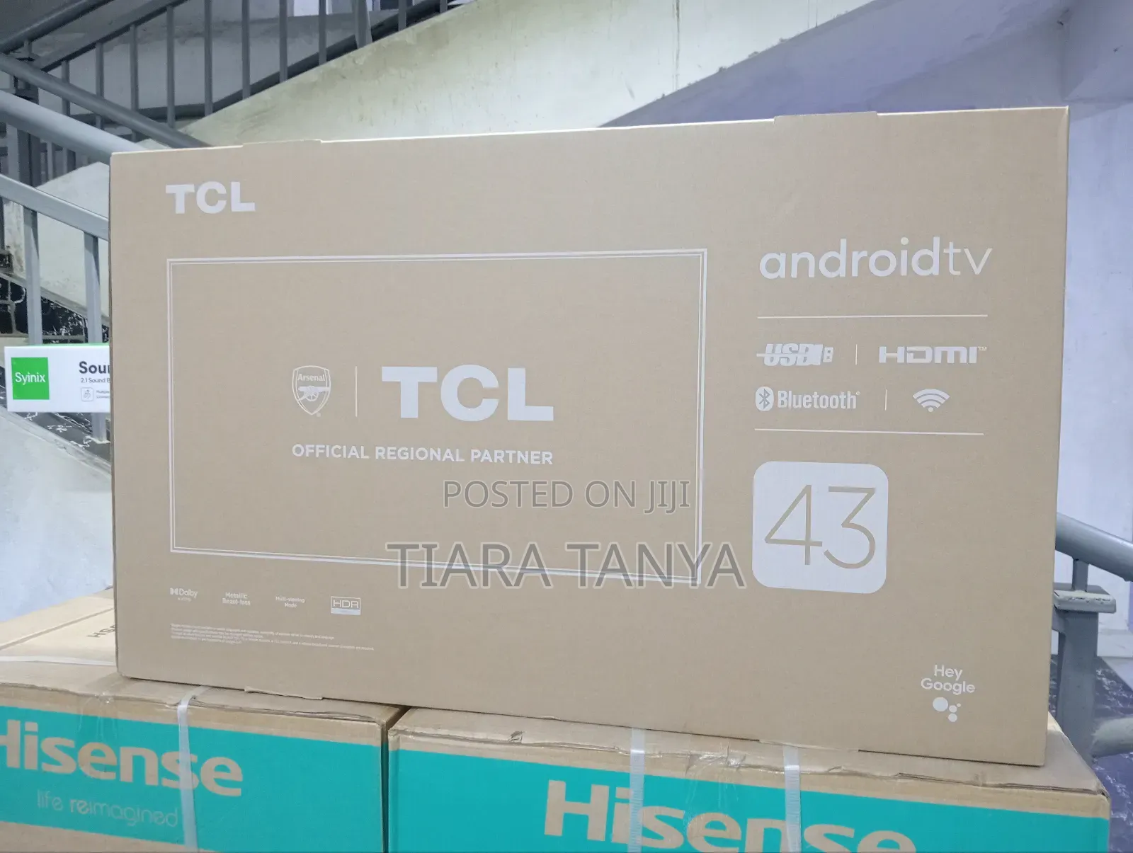 TCL 43" S5400 Smart Android Full Hd TV