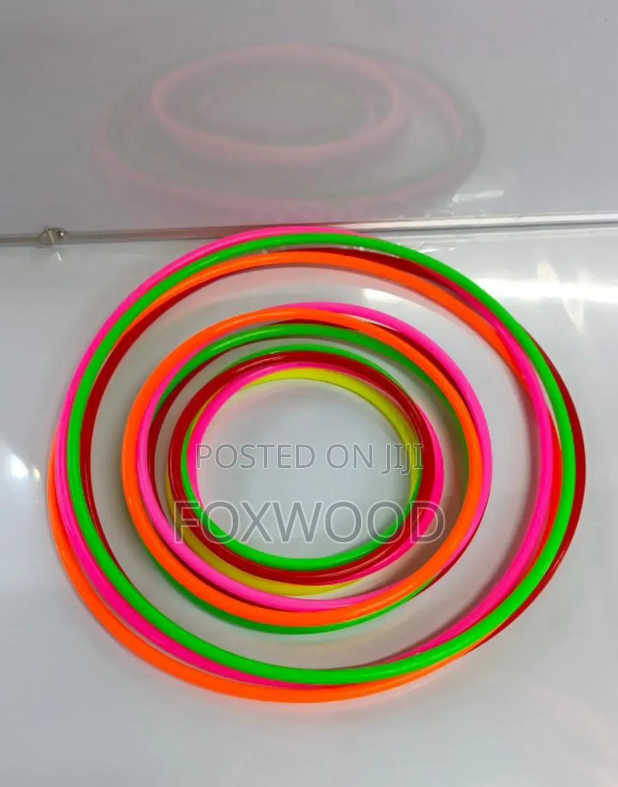 12 PCS Multicolor Plastic for Ring Toss 15cm