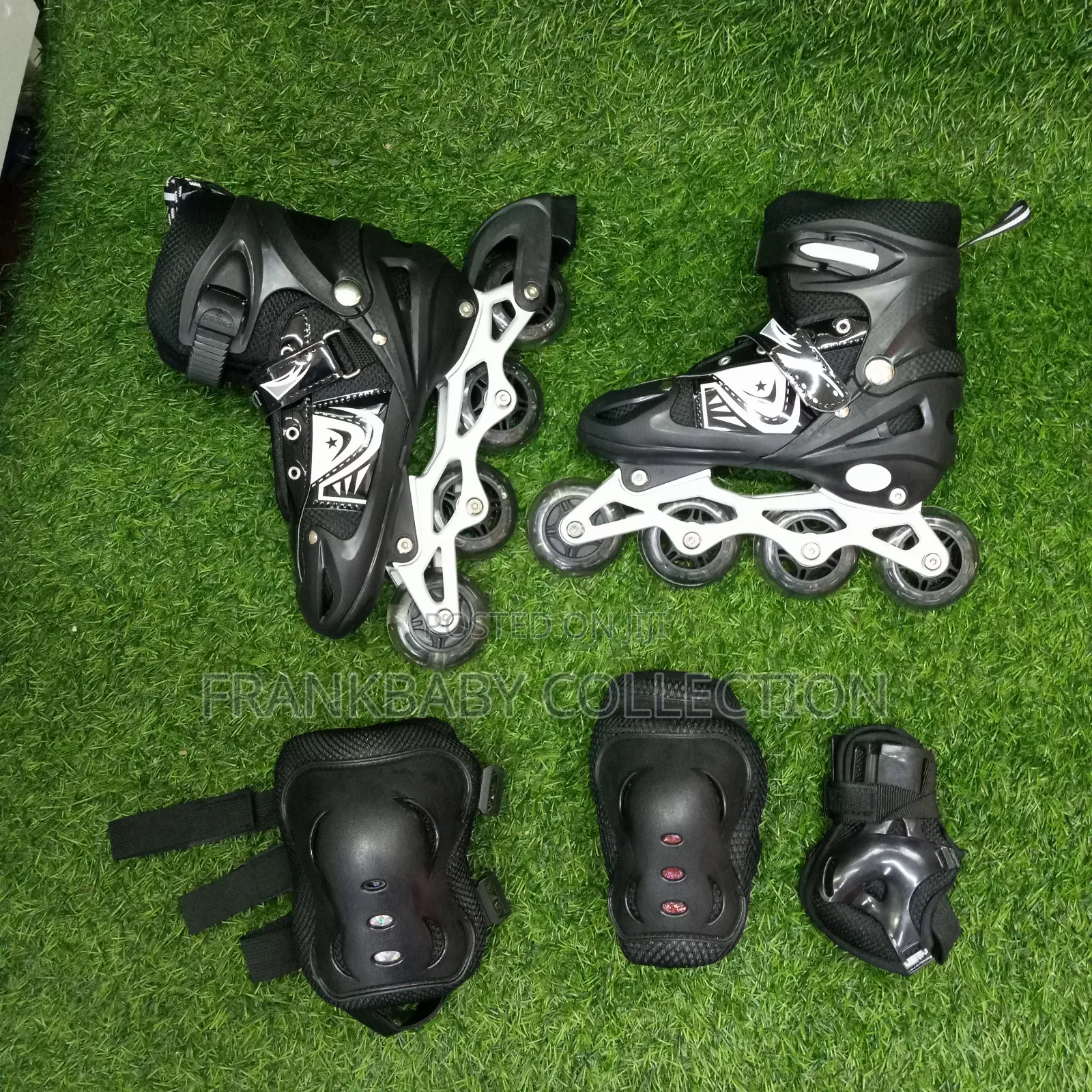 Children's Roller Skates and Safety Gear