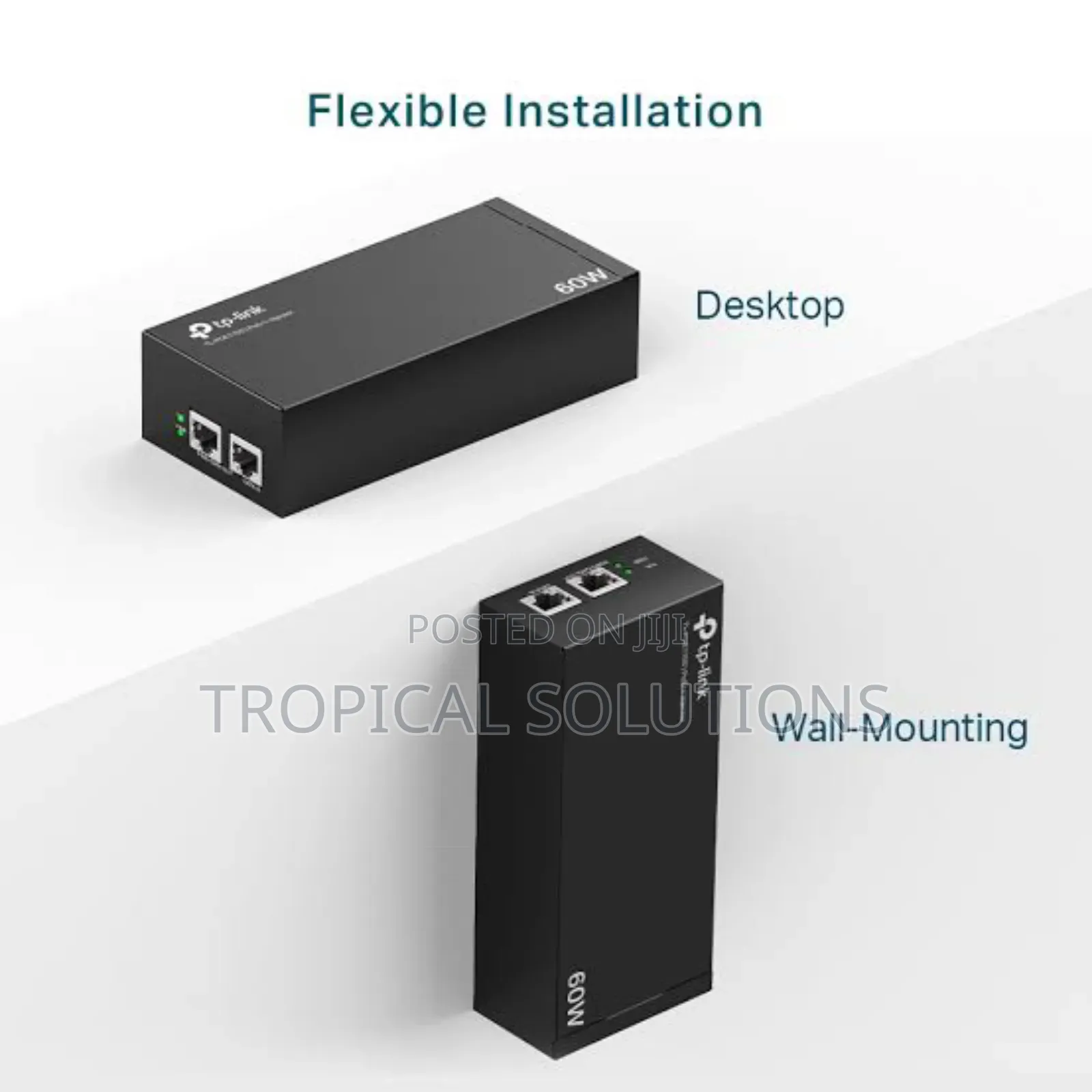 Tp-link Omada Gigabit Poe++Injector (Max. 60w) Tl-poe170s