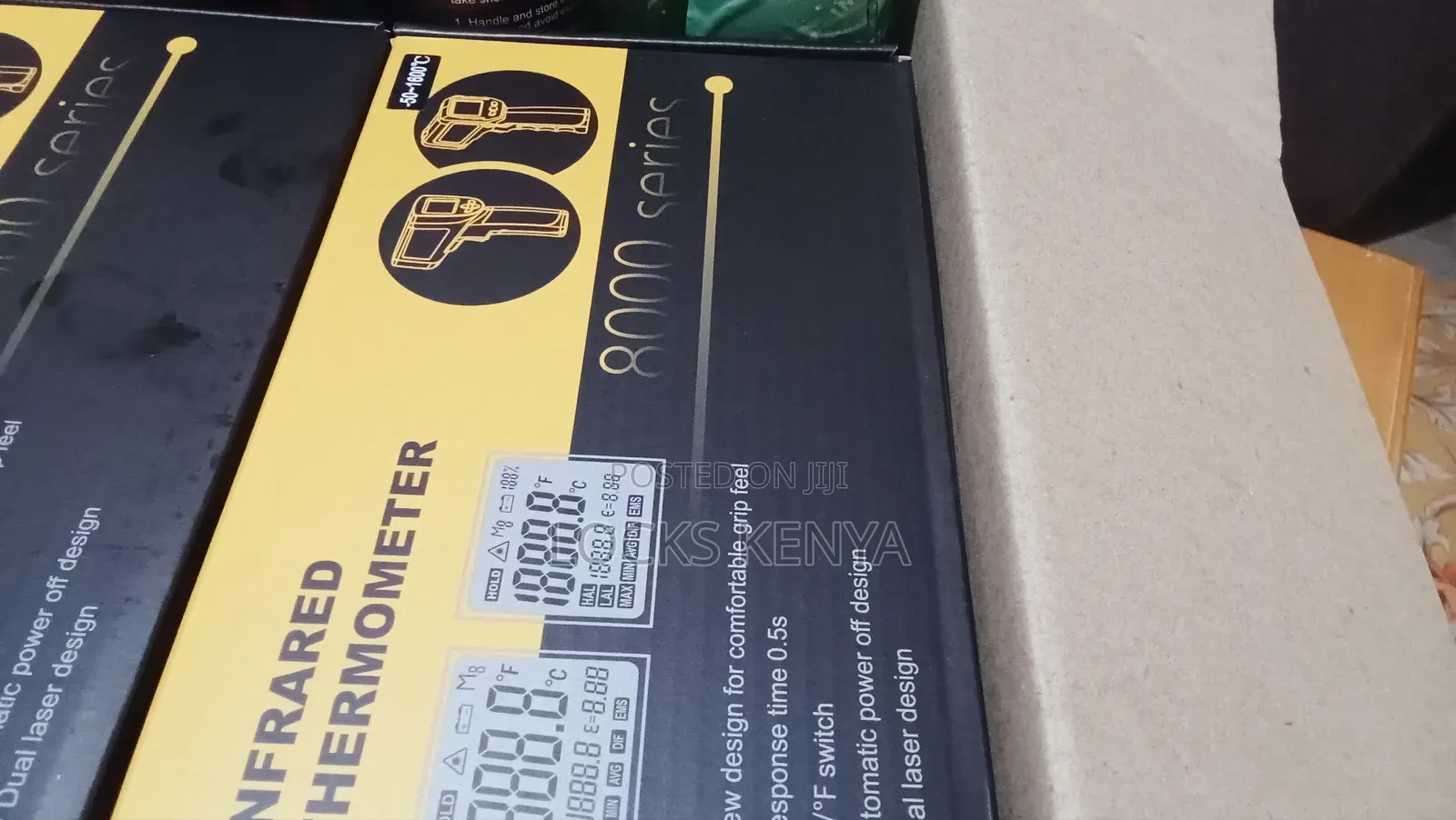 No Touch Industrial Thermometer -50 to 1600 Degrees