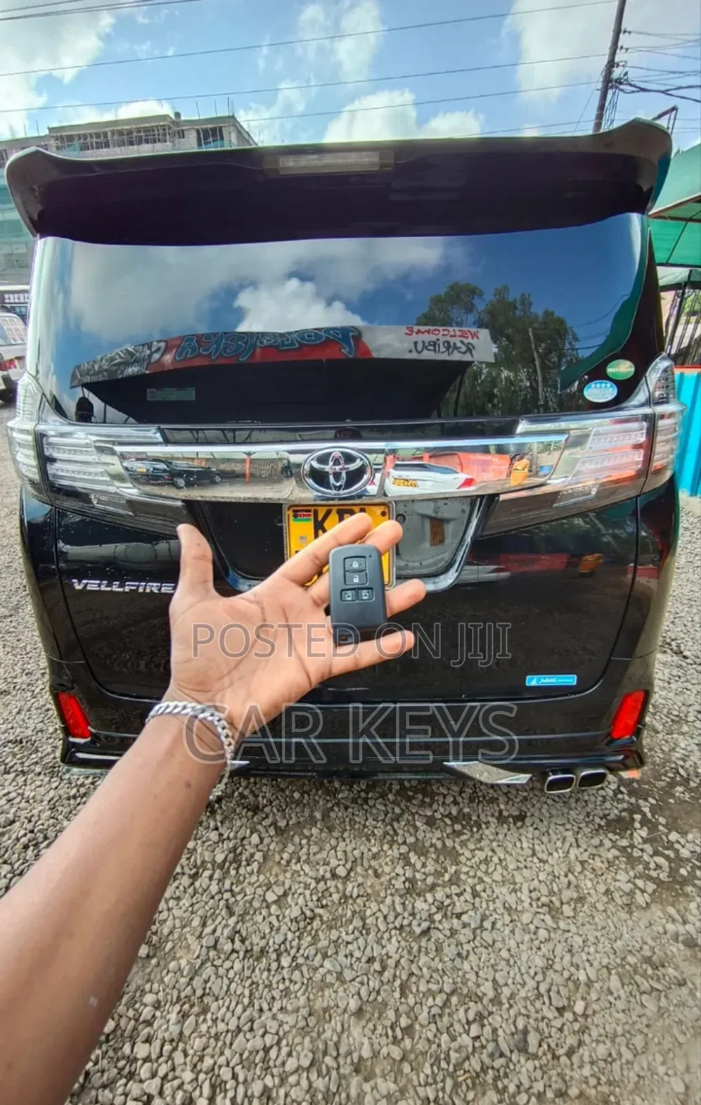 Vellfire 2017 Lost Smart Key Replacement 