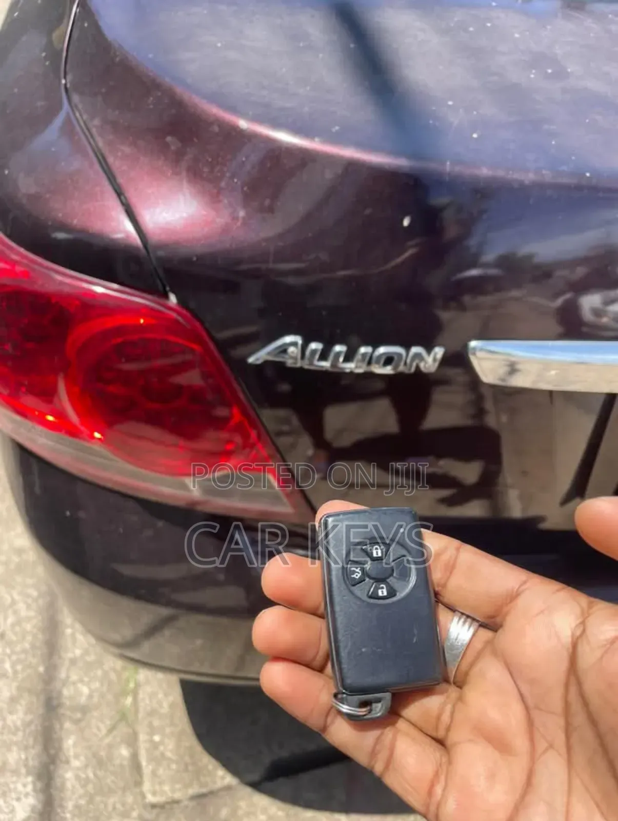 Toyota Allion Lost Smart Key Programming 
