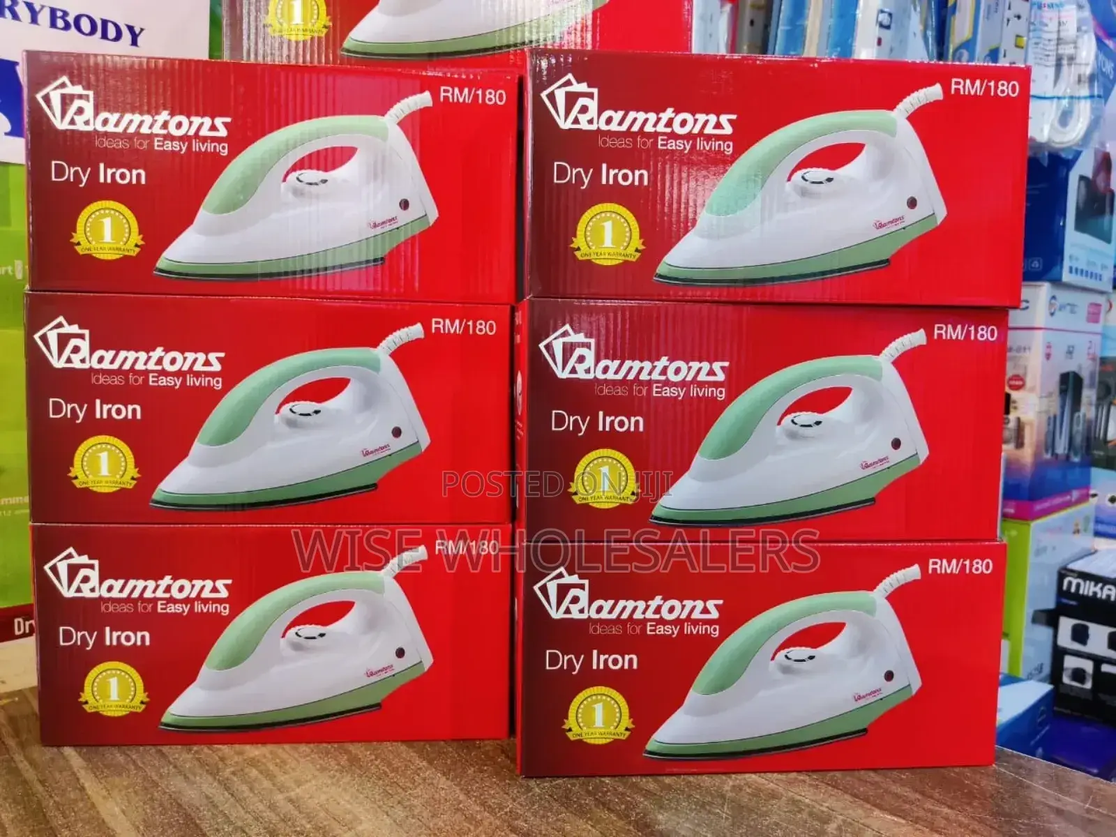 *Ramtons Dry Iron Rm180
