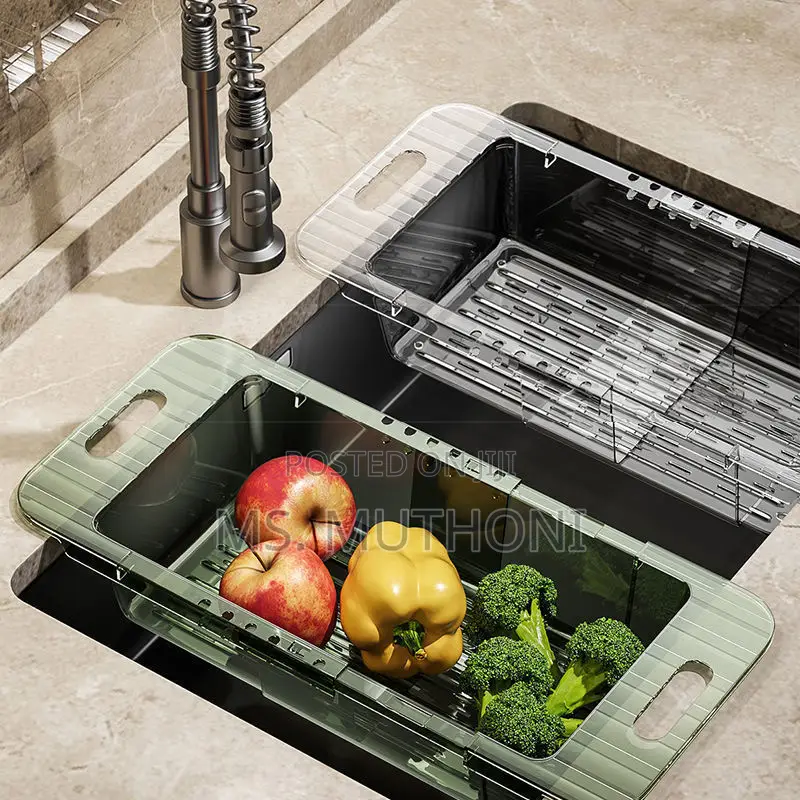 Multifunctional Acrylic Over the Sink Colander/Drain Basket*