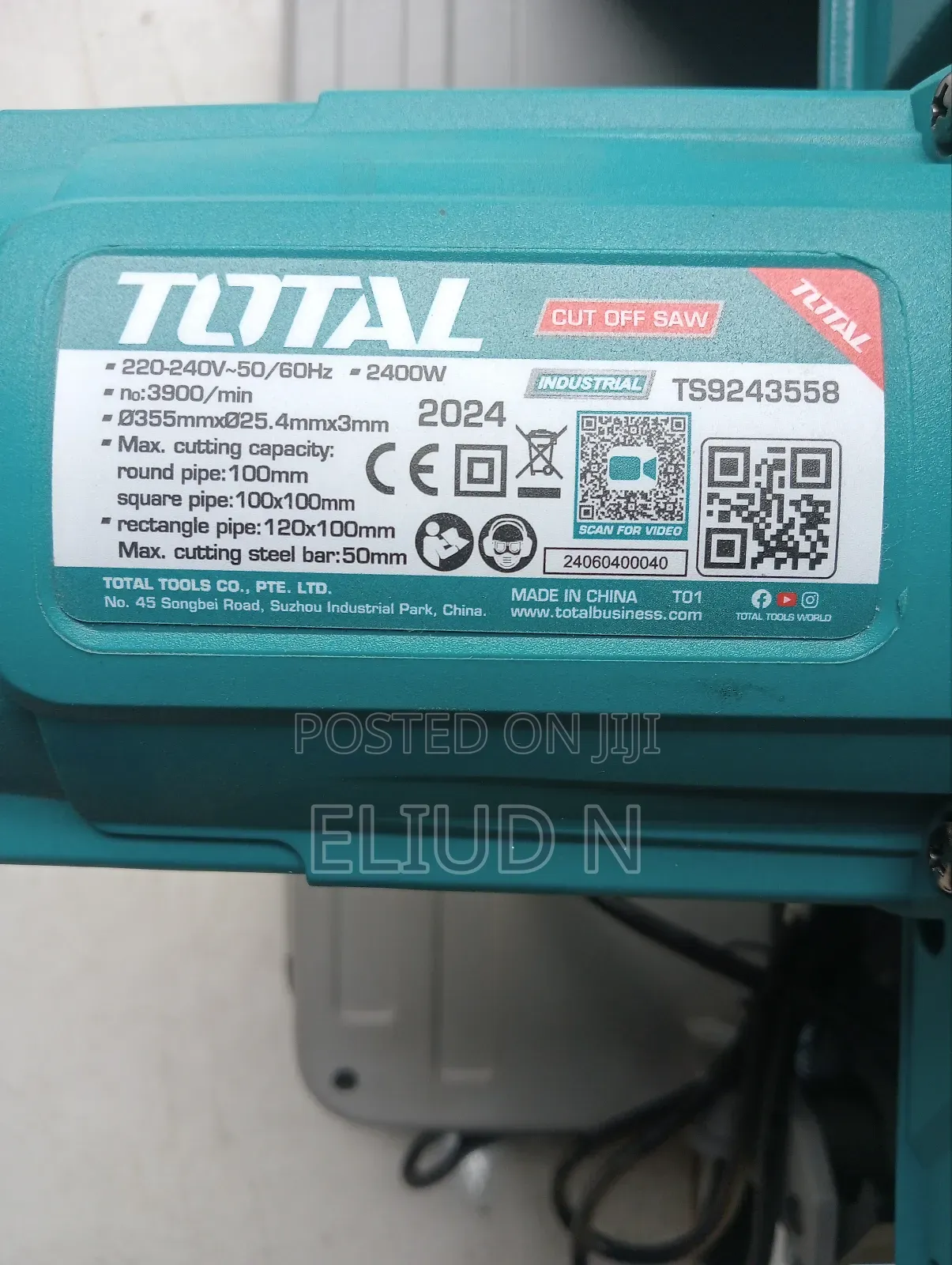 Best Quality Cut Off Saw/Total 2400w