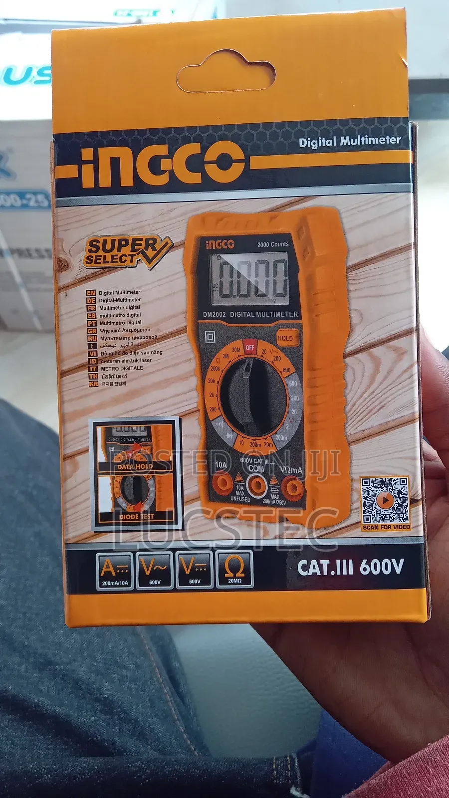 Ingco Dm2002 Digital Multimeter.