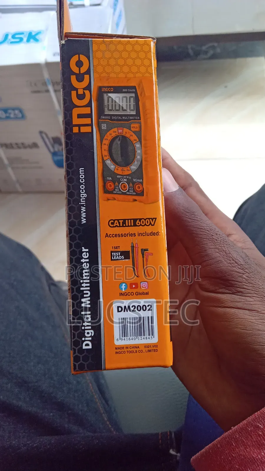 Ingco Dm2002 Digital Multimeter.