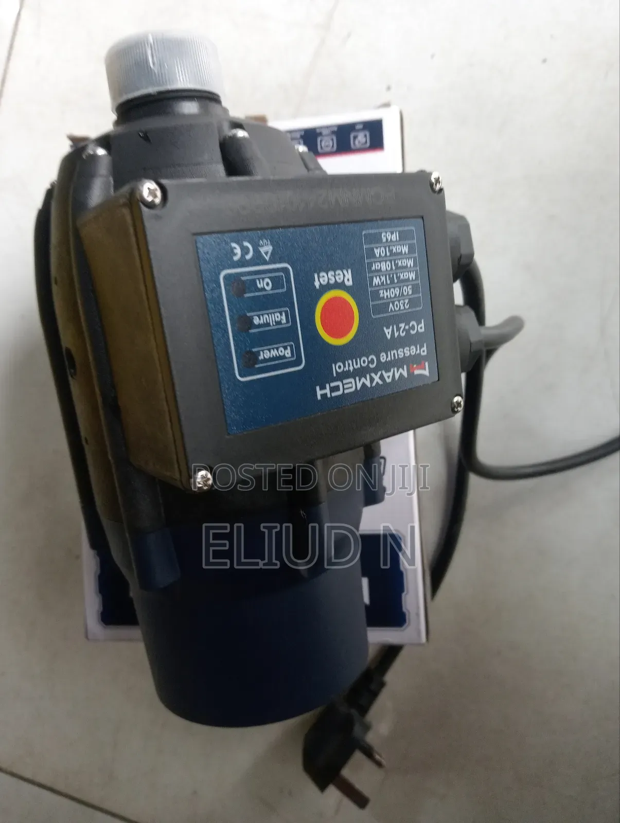 Best Quality Water Control Switch 1.1kw/Maxmech