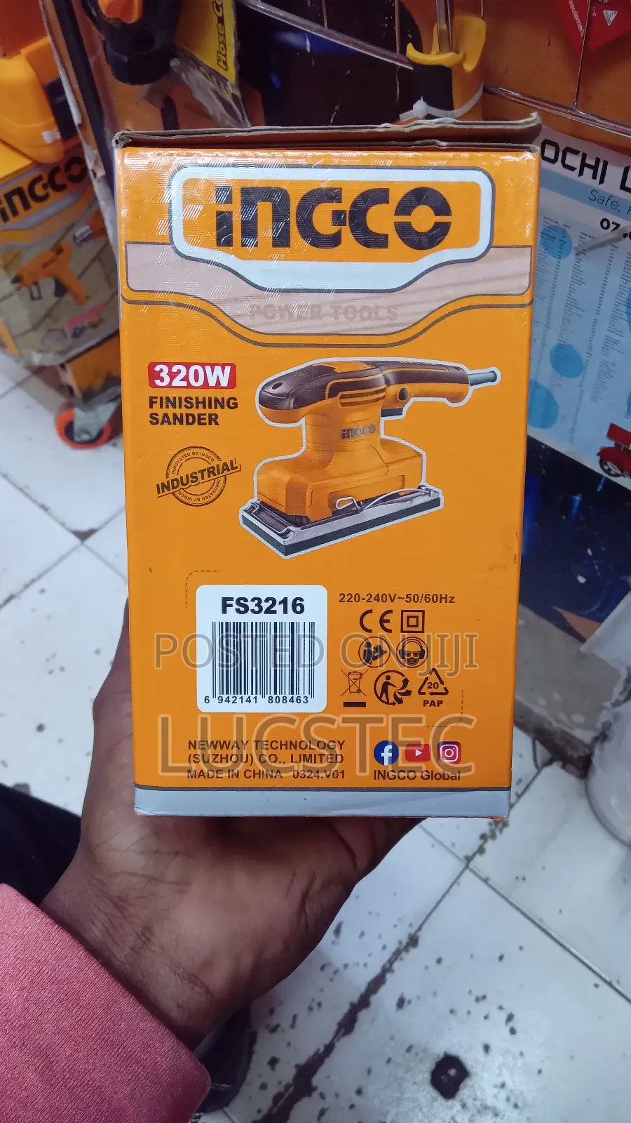 Ingco Fs3208 320w Finishing Sand
