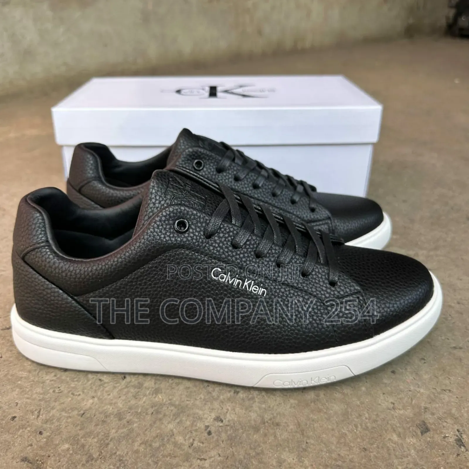 Quality Leather Casual Men Calvin Klein Sneakers Shoes