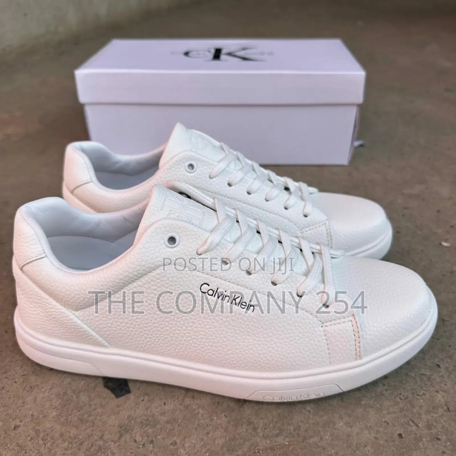 Quality Leather Casual Men Calvin Klein Sneakers Shoes