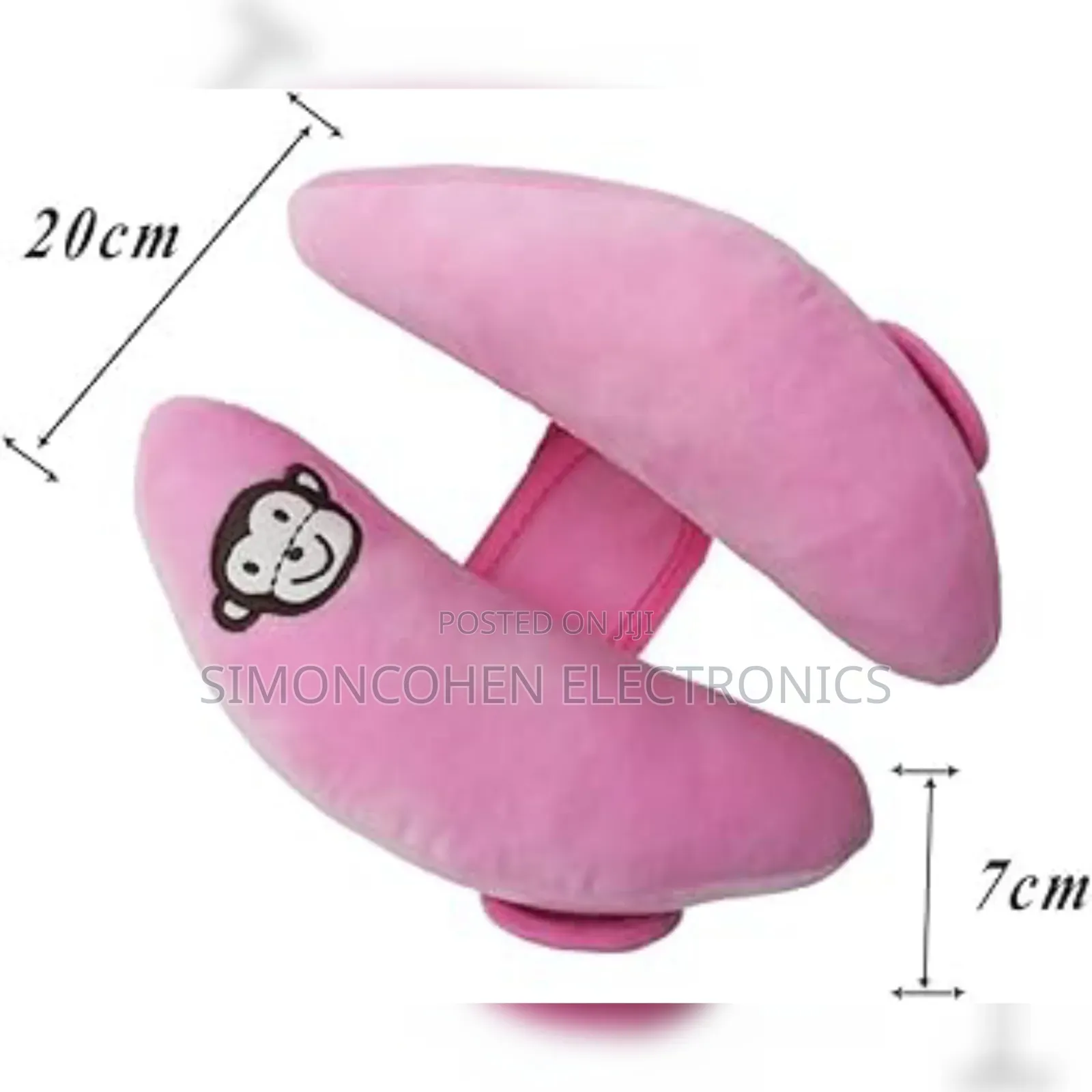 Banana Shaped Neck Support Toddler Pillow