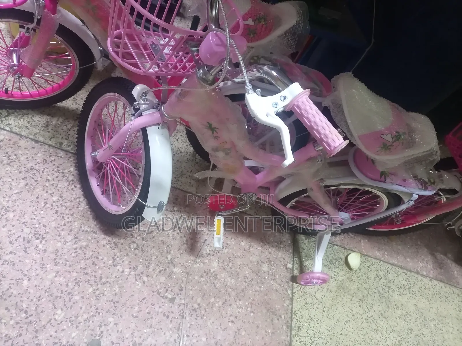 Size 16 Pink Bike For Girls