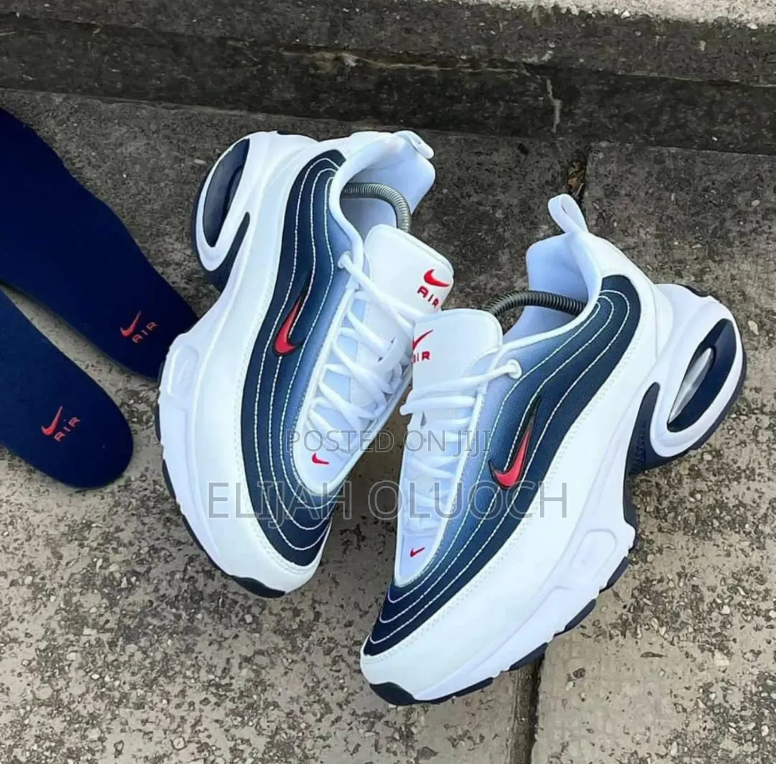 Nike Airmax Portal White/Light Blue