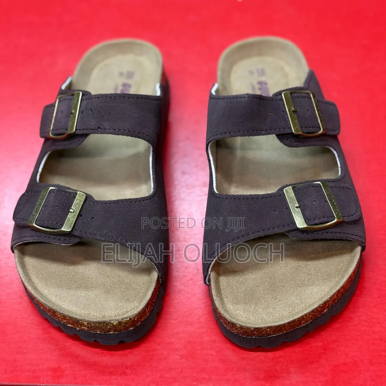 Sueded Leather Birkenstock Sandals