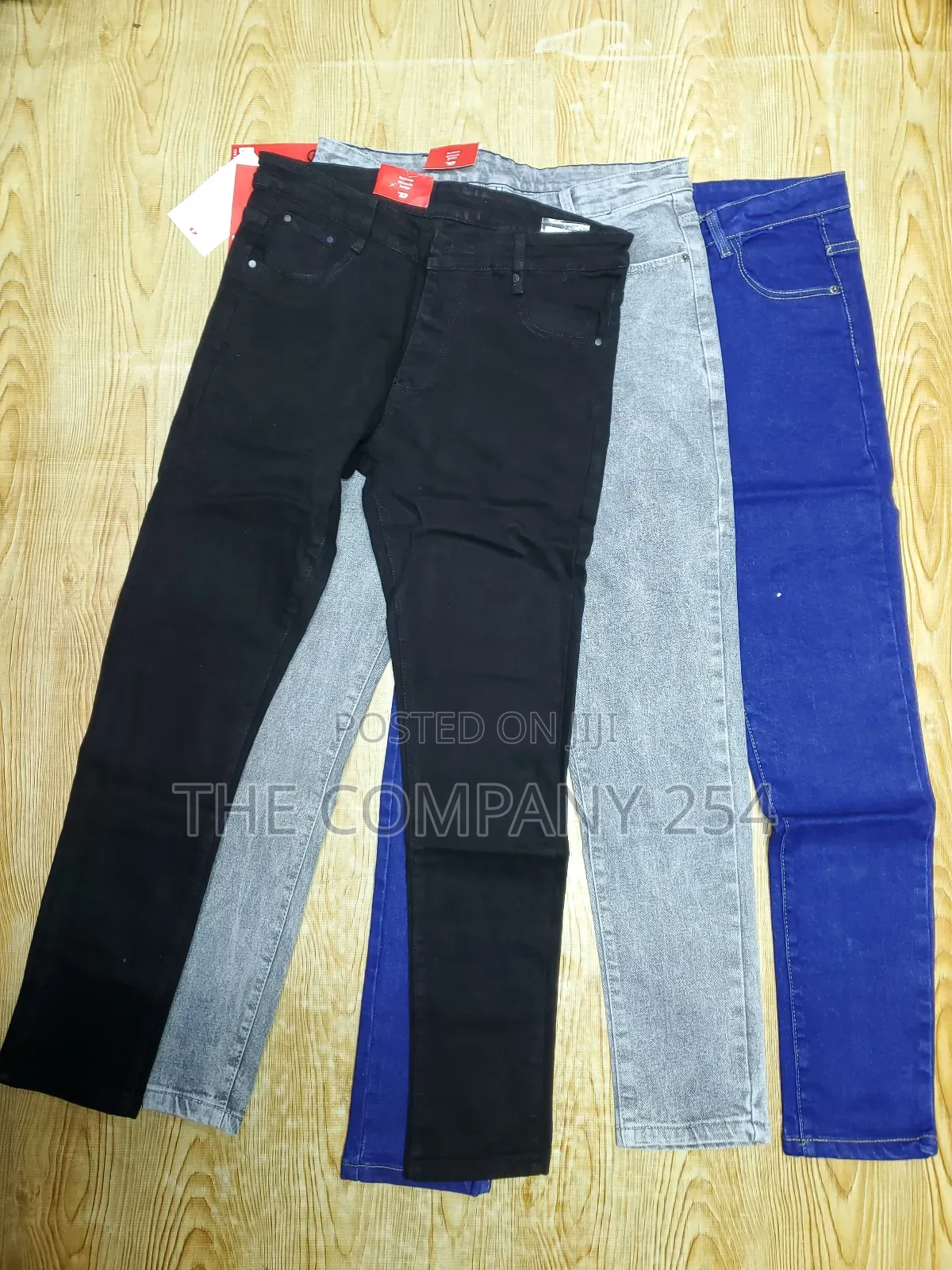 Quality Leather Men Casual Amiri DSNL Denim Jeans Trousers