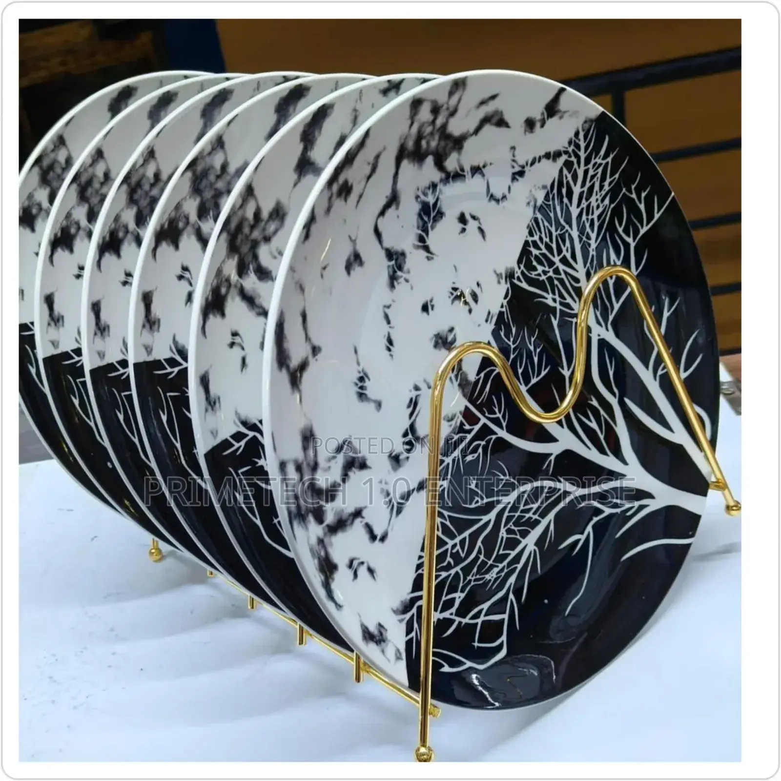Set of 6pcs Tree Plates