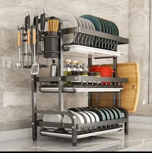3 Layer Carbon Steel Dishrack
