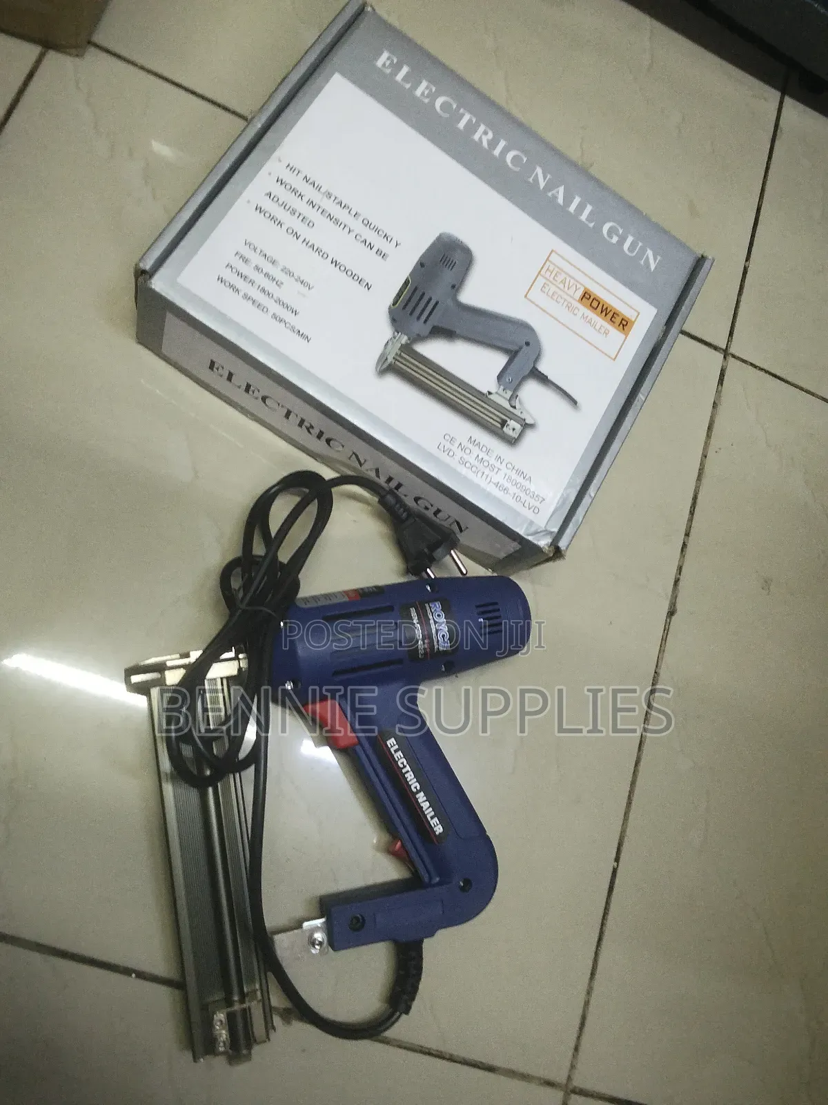 Heavy Duty Nailer Electric Nail Gun / Electric Nailer Gun