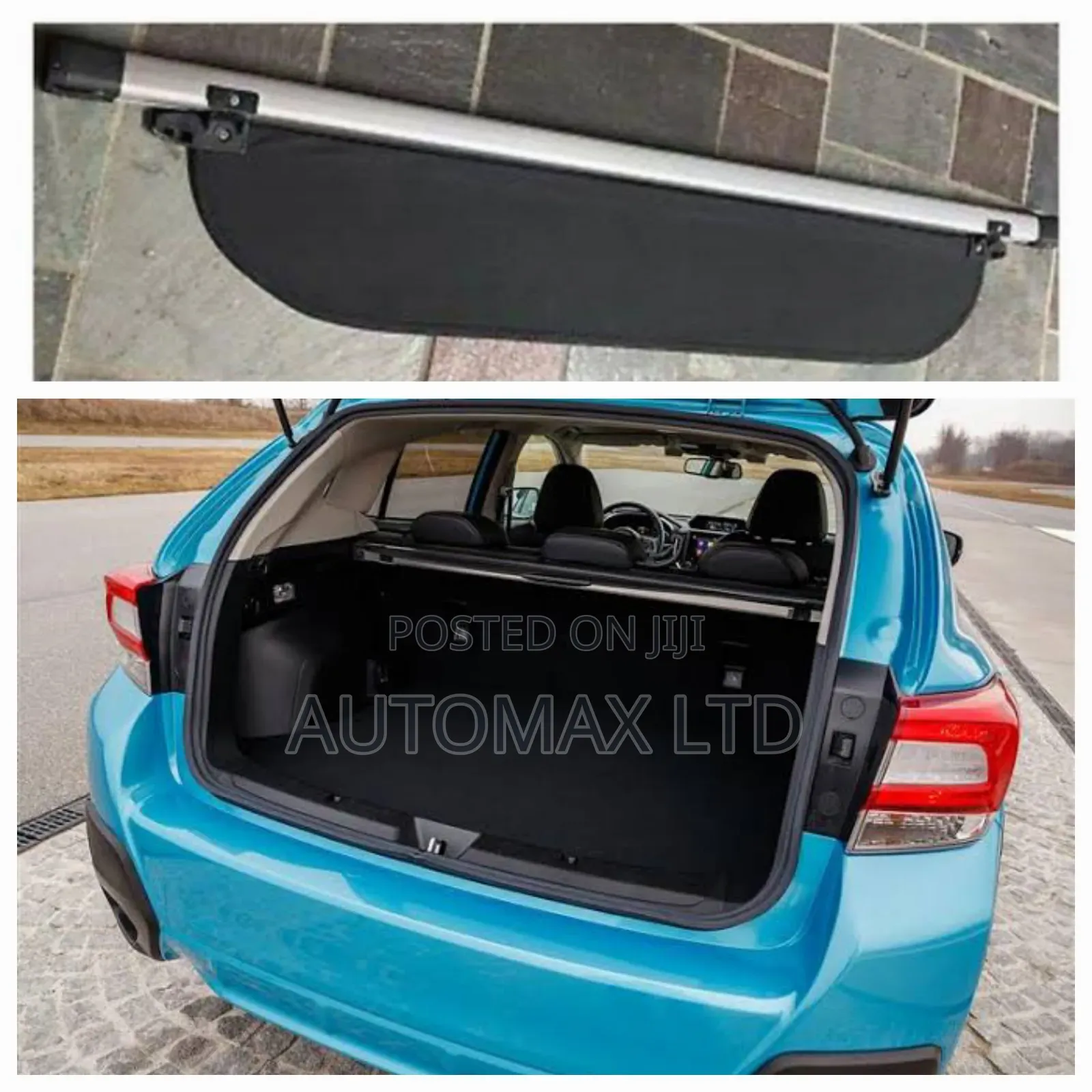 Subaru Impreza, Xv, Rear Cargo (Boot) Cover - Black (Original),