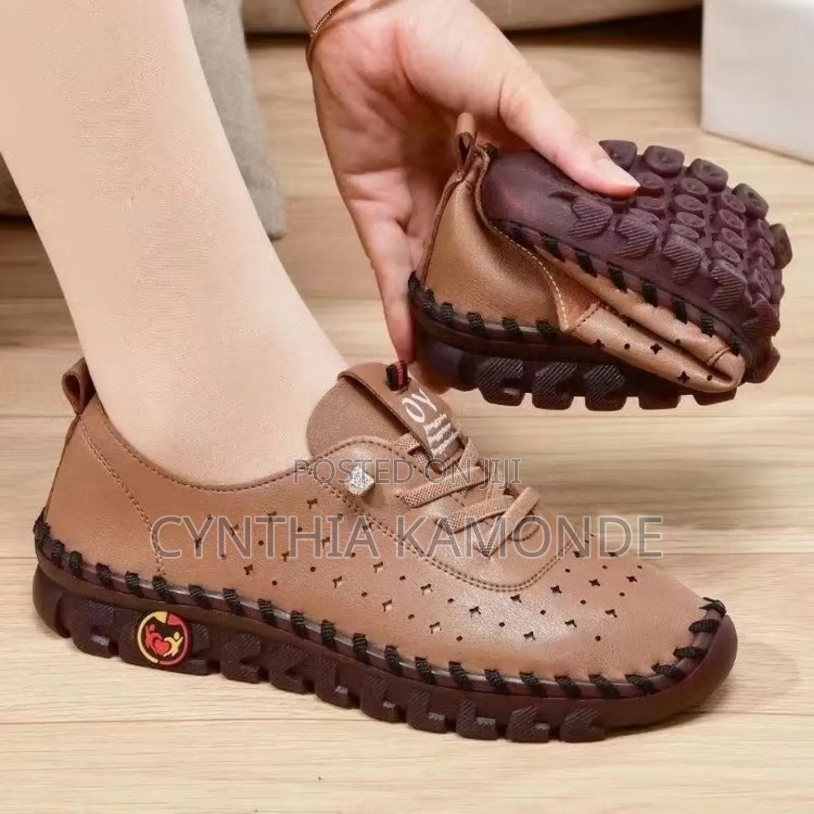 Dotted Ladies Loafers