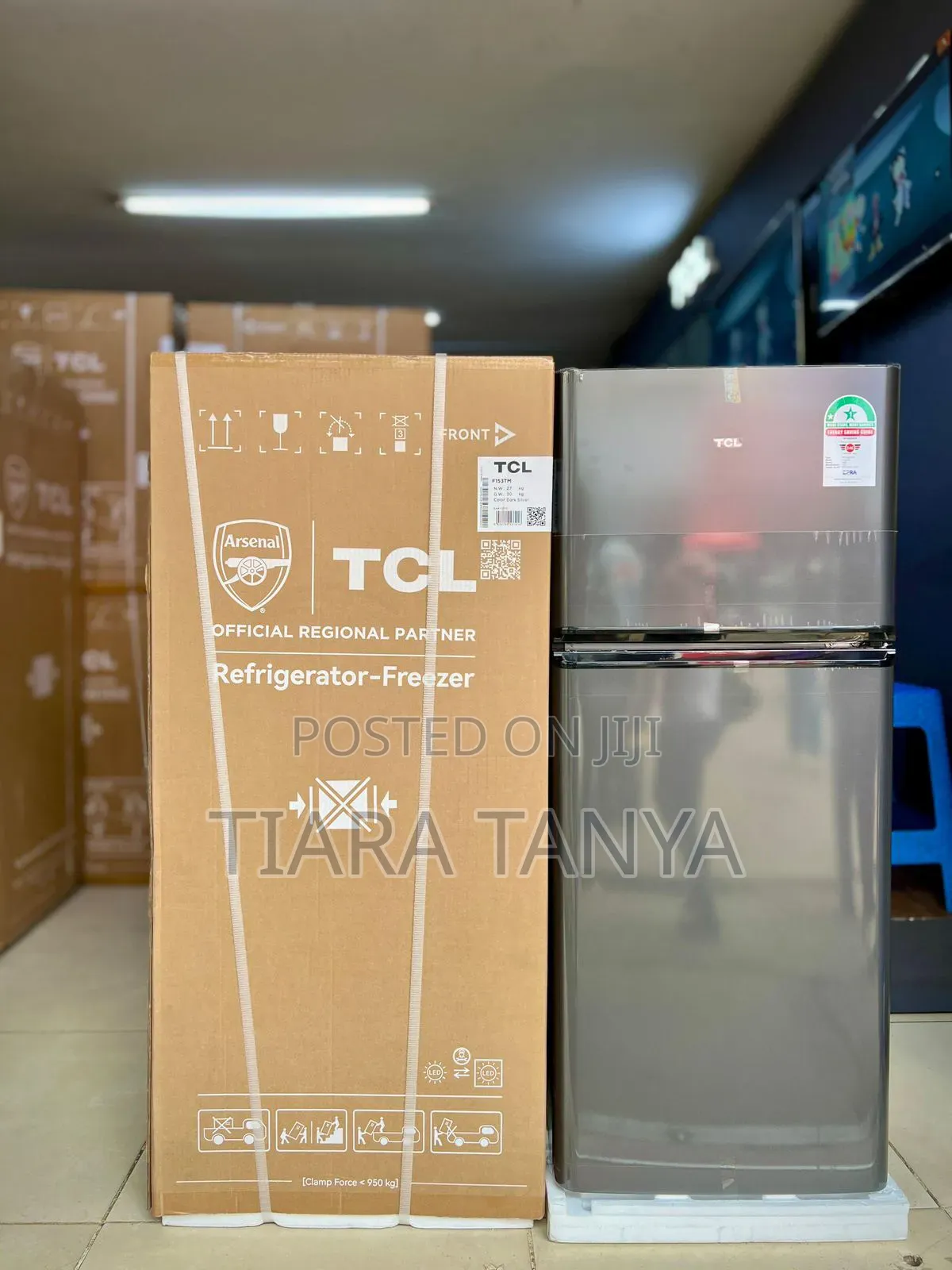 TCL F153tm Double Door 113 Litres Double Door Fridge