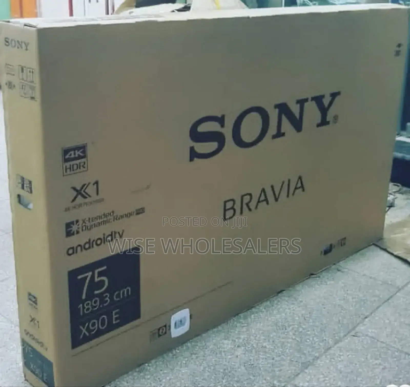 Sony 75′′ X77l | 4k Ultra Hd | High Dynamic Range  Smart Tv