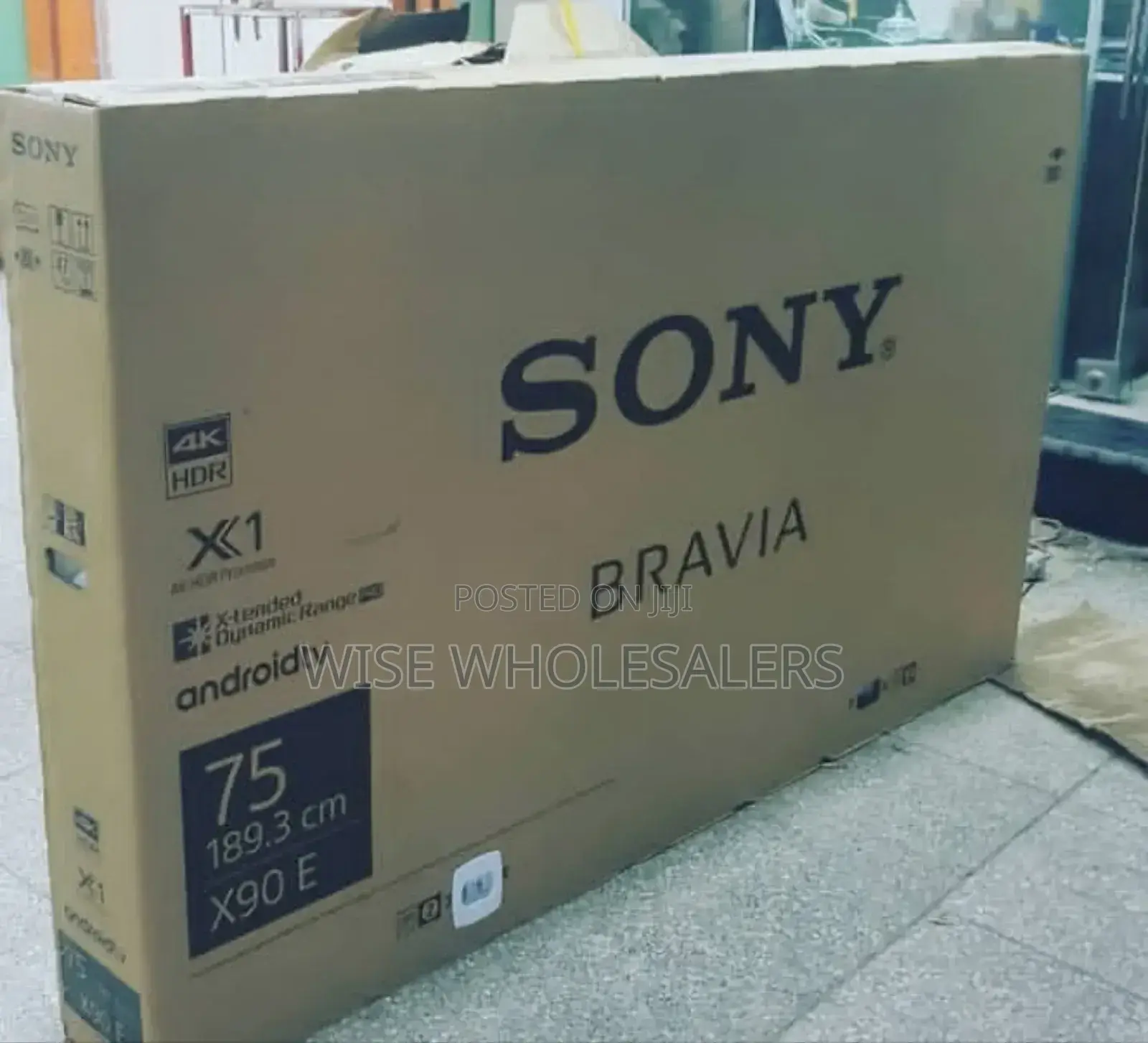 Sony 75′′ X77l | 4k Ultra Hd | High Dynamic Range  Smart Tv