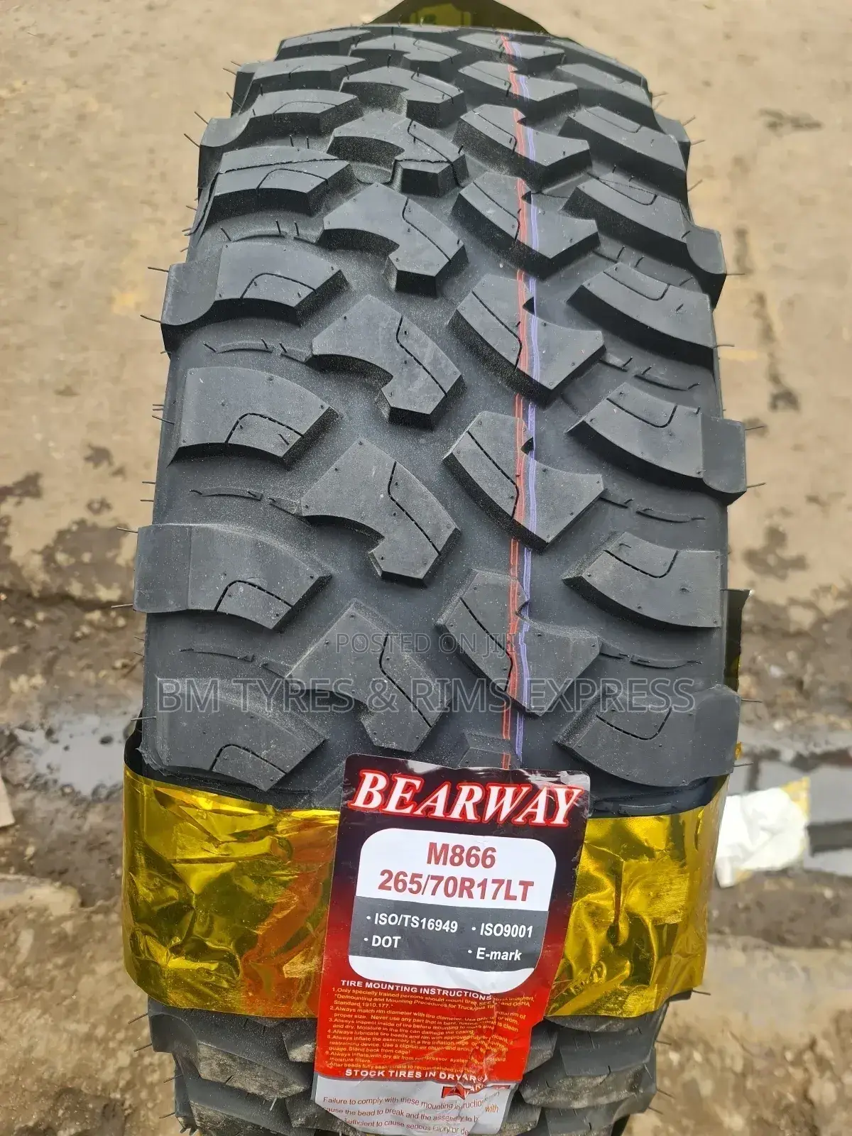 265 /70 R17 Lt Bearway Tyres (New Technology)