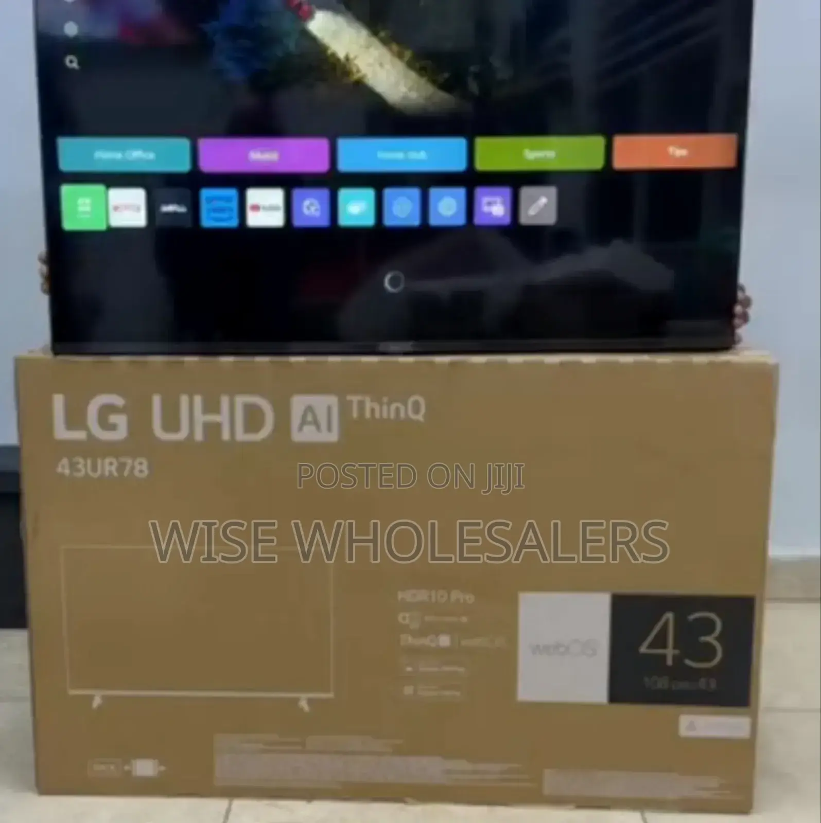 Lg 43′′ 43lm6370 Smart Led Fhd Webos Tv