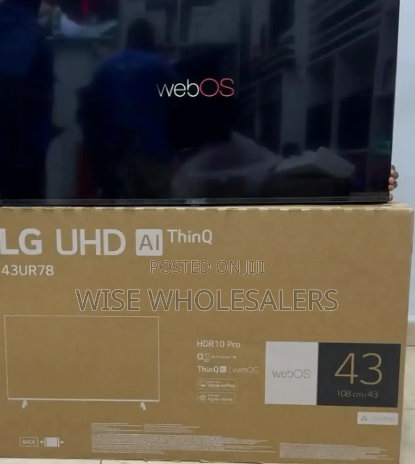 Lg 43′′ 43lm6370 Smart Led Fhd Webos Tv