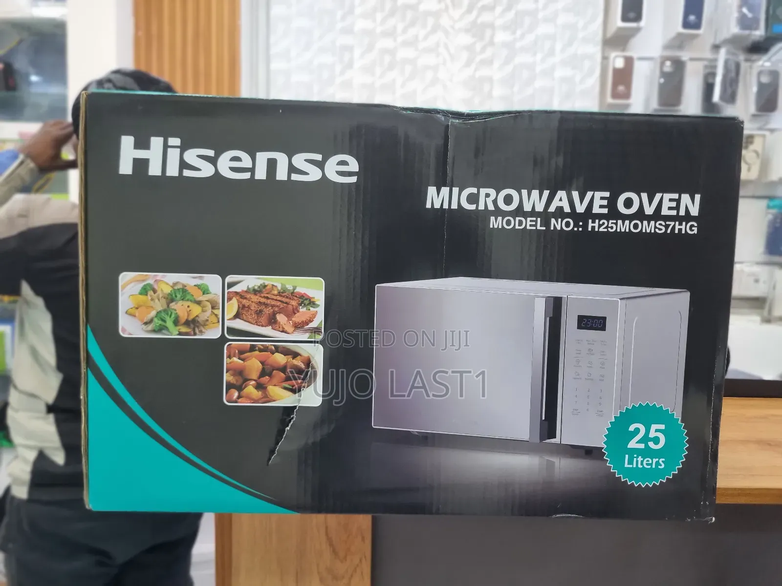 Hisense 25l Grill Microwave Oven H25moms7hg