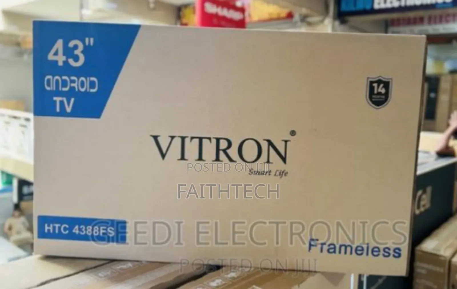 Vitron 43inches Smart Tv Android