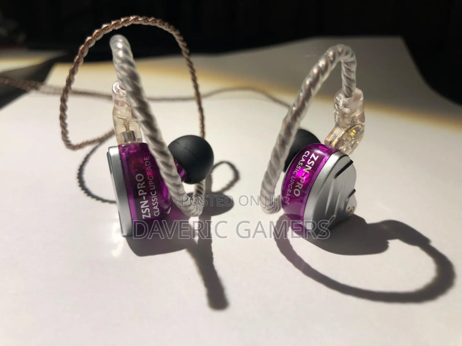 Kz Zsn Pro Dynamic Hybrid Dual Driver In Ear Earphone + Mic