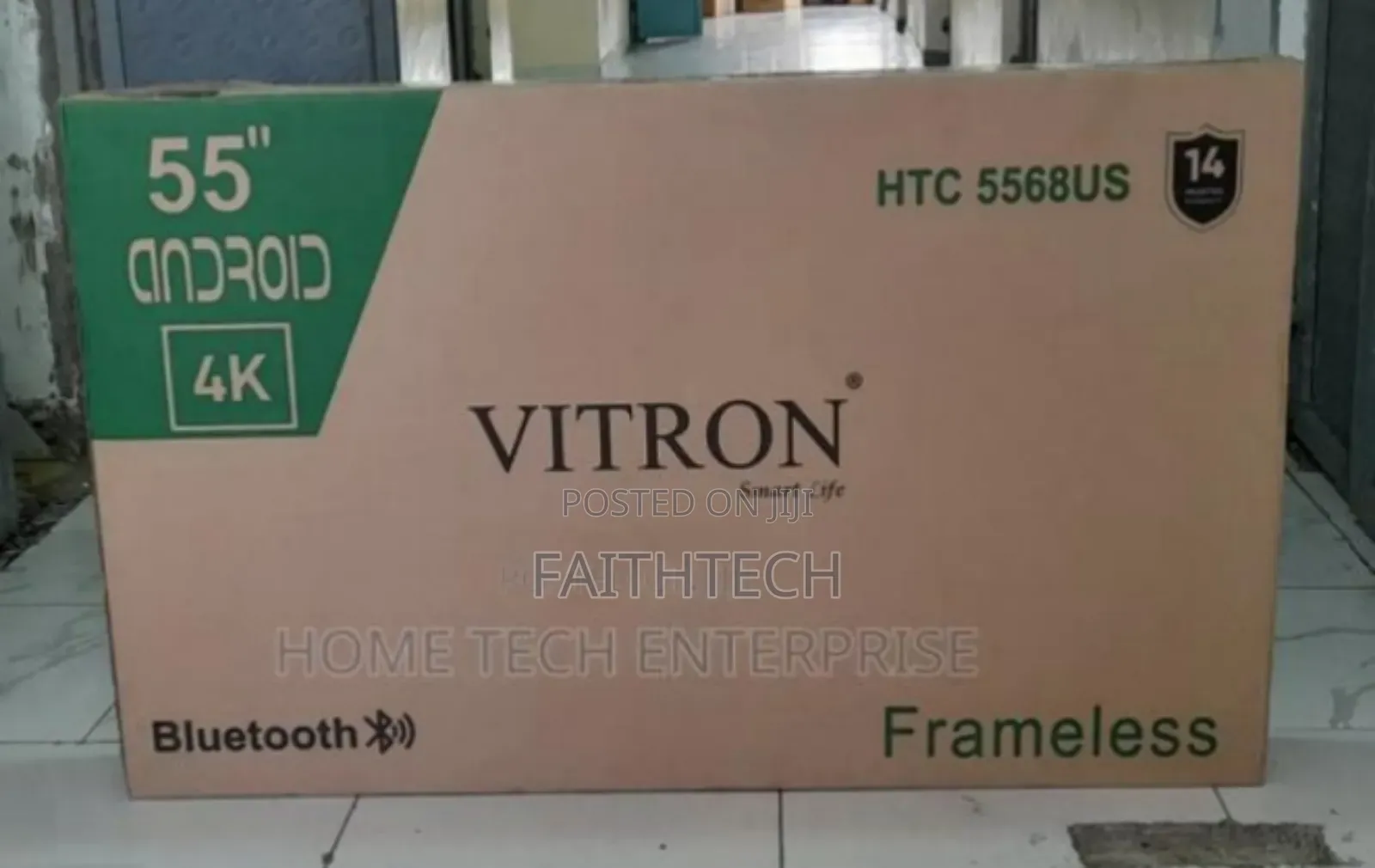 Vitron 55inches Smart Android Frameless Tv