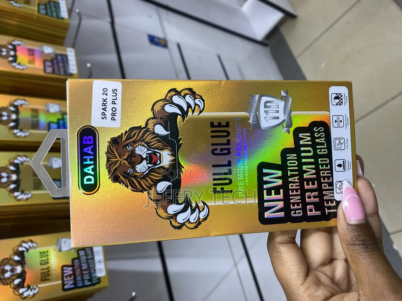Maouici Tecno Spark 20 Pro+ Screen Protector Tempered Glass