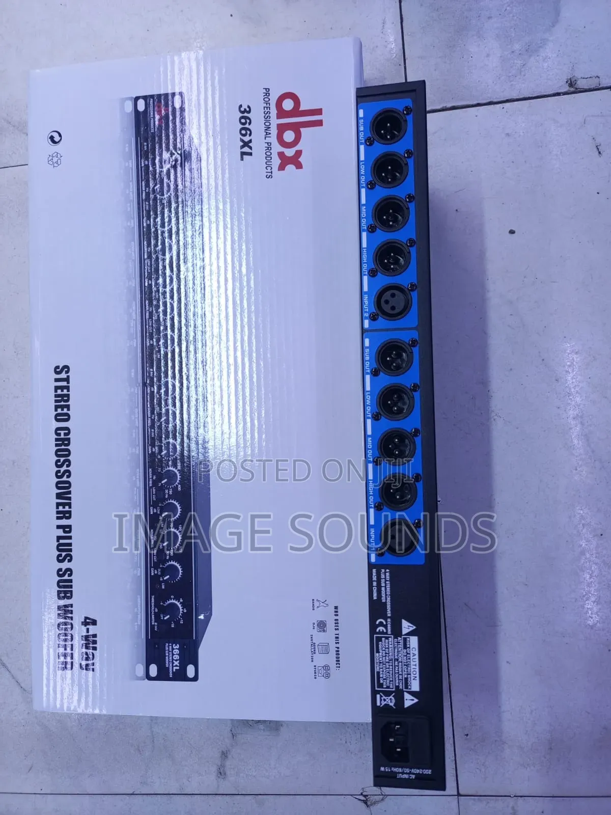 Stereo Crossover 4way DBX