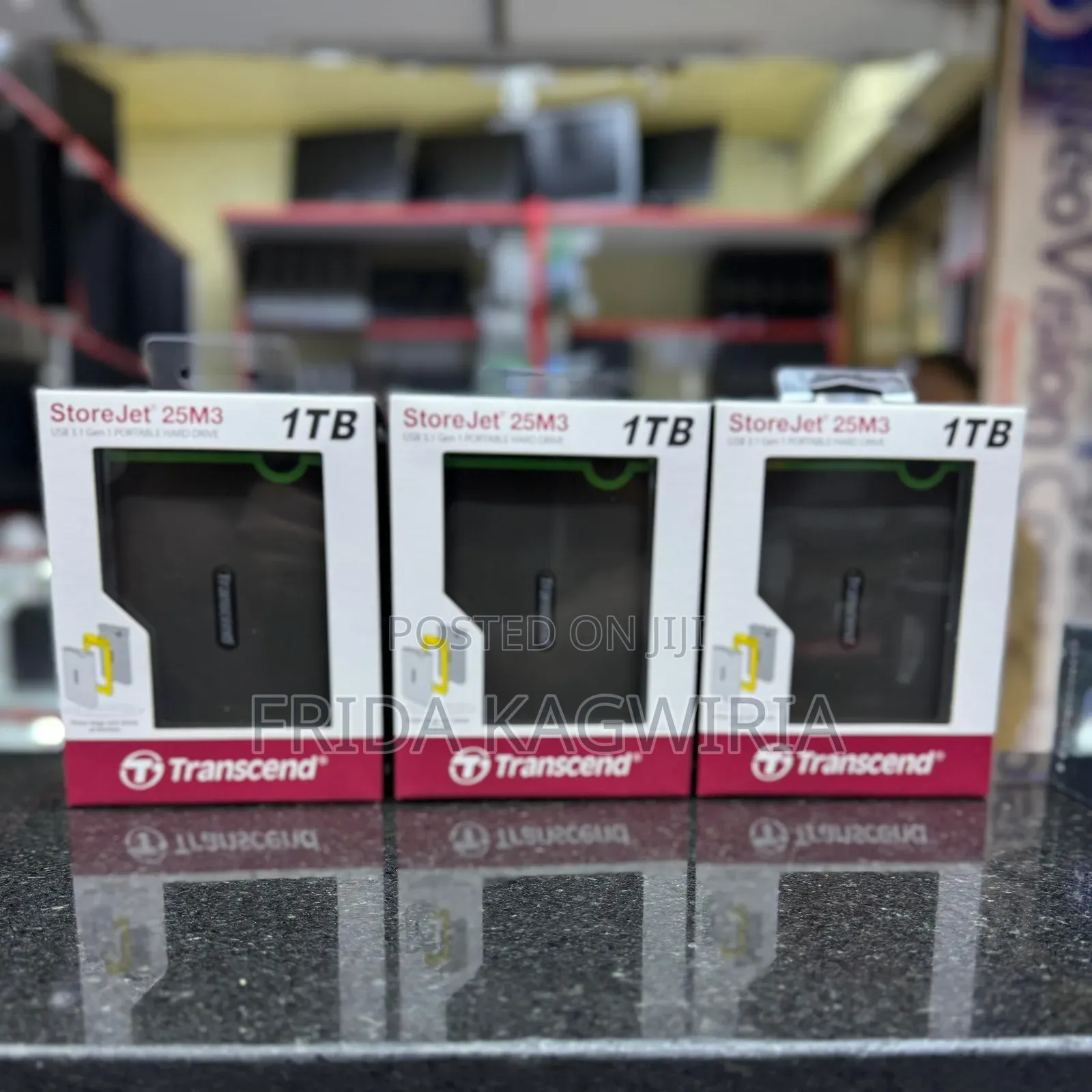 1 Tb Transcend Hard Drive