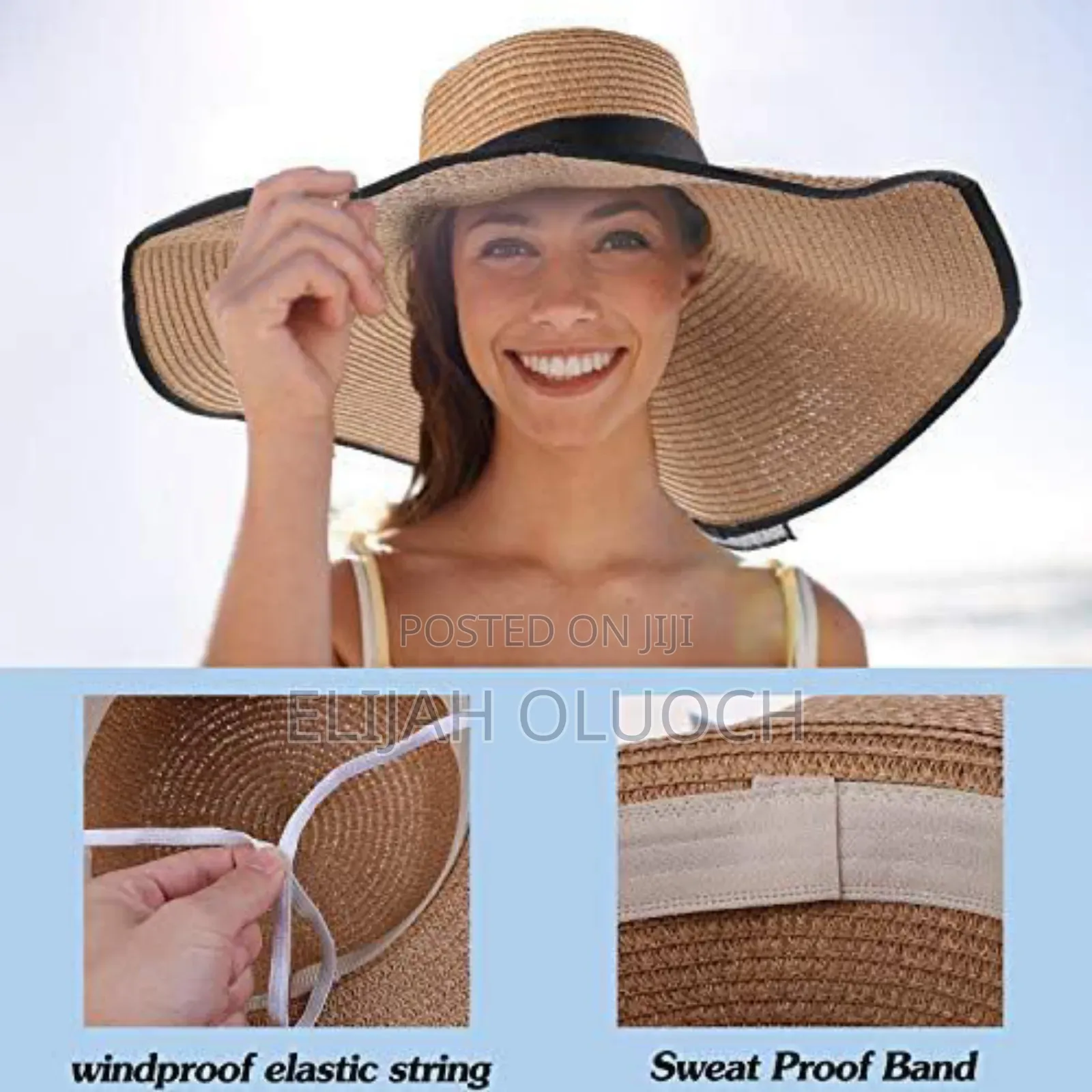 Wide Brim Beach/Sun Hat Extra Large