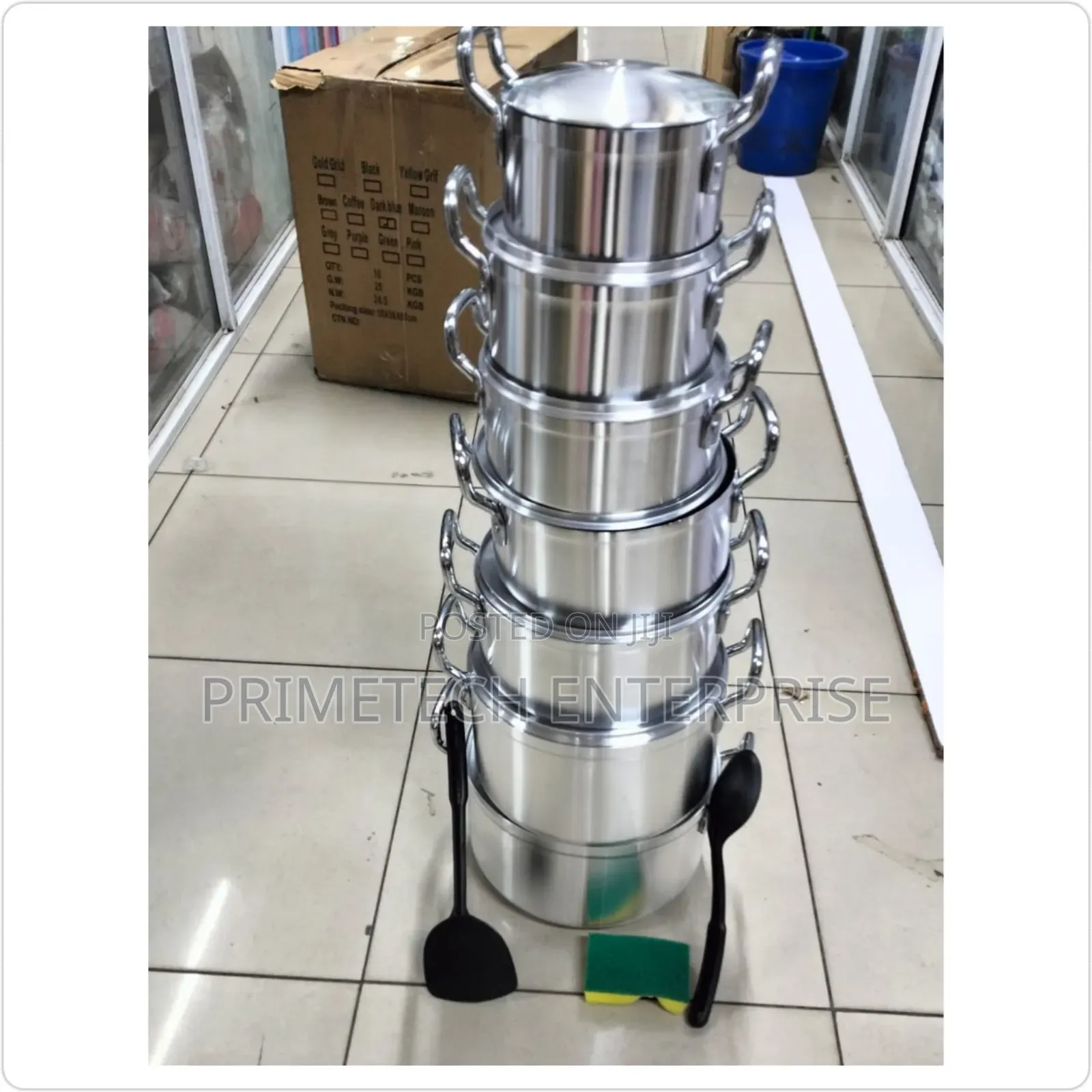 14pcs Tornado Stainless Cookware