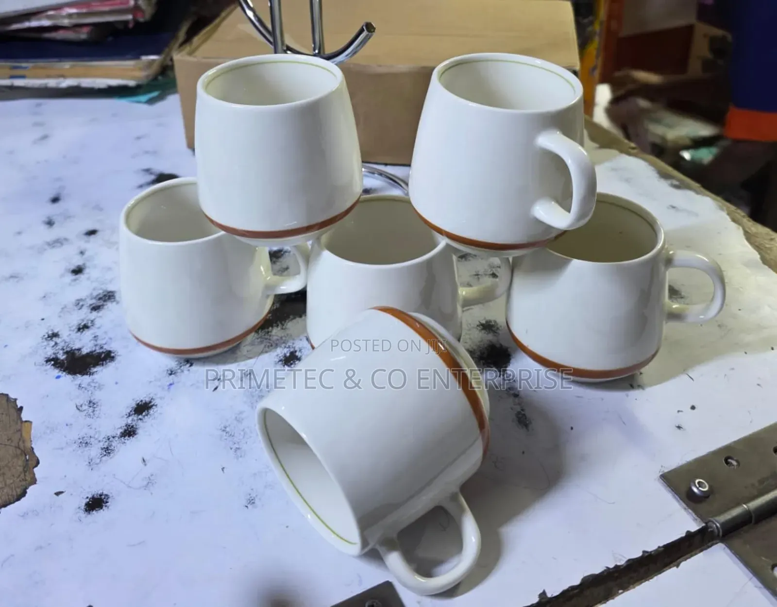 6 PCS Ovol Mugs