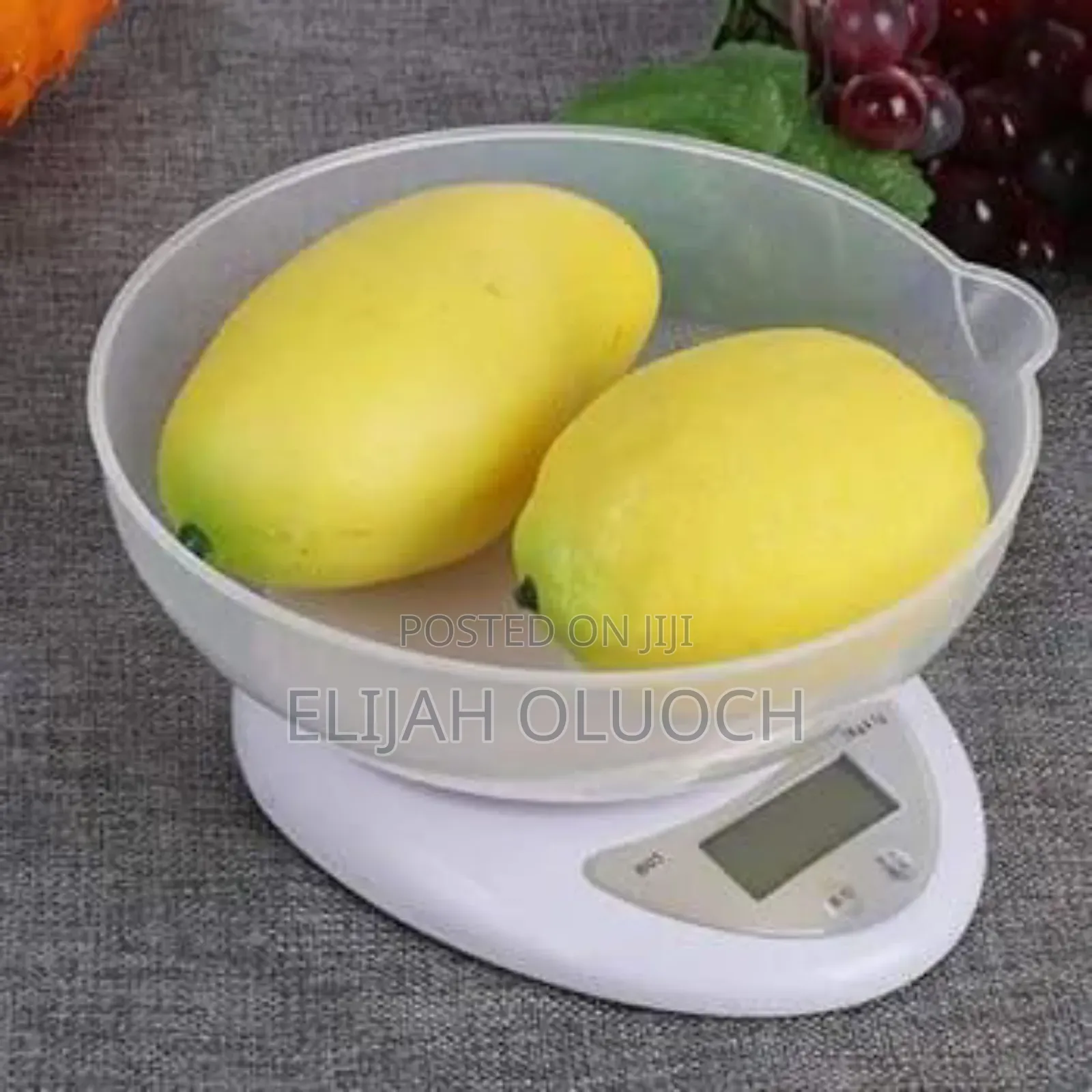 Digital Kitchen Weighing Scale With Bowl